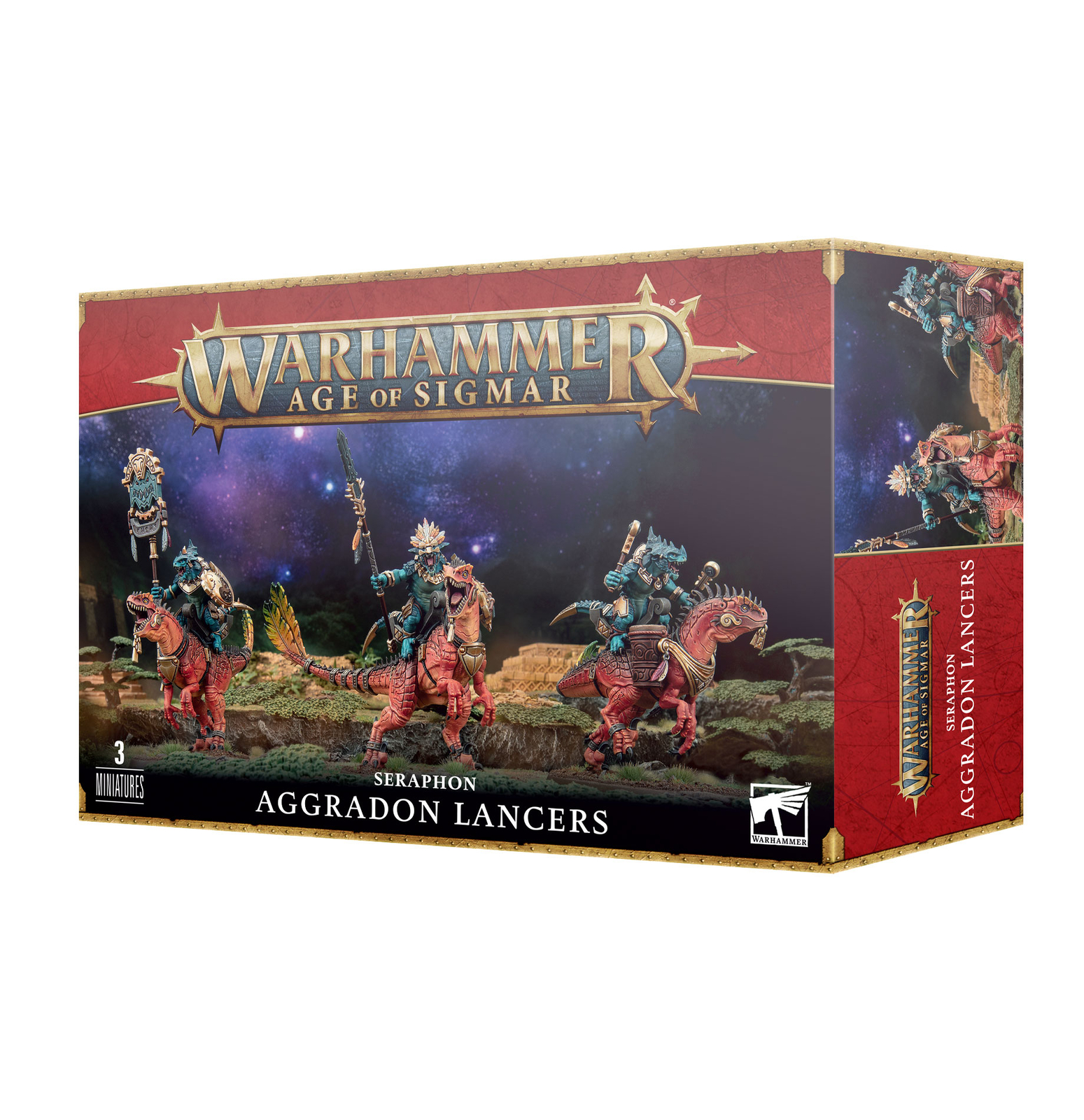 Aggradon Lancers Seraphon Warhammer AOS Age of Sigmar NIB
