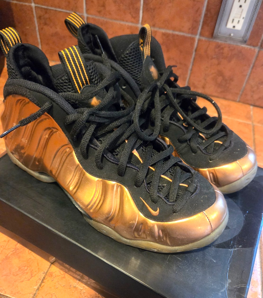 Nike Air Foamposite One 2017 Copper - Pre-owned - 10.5