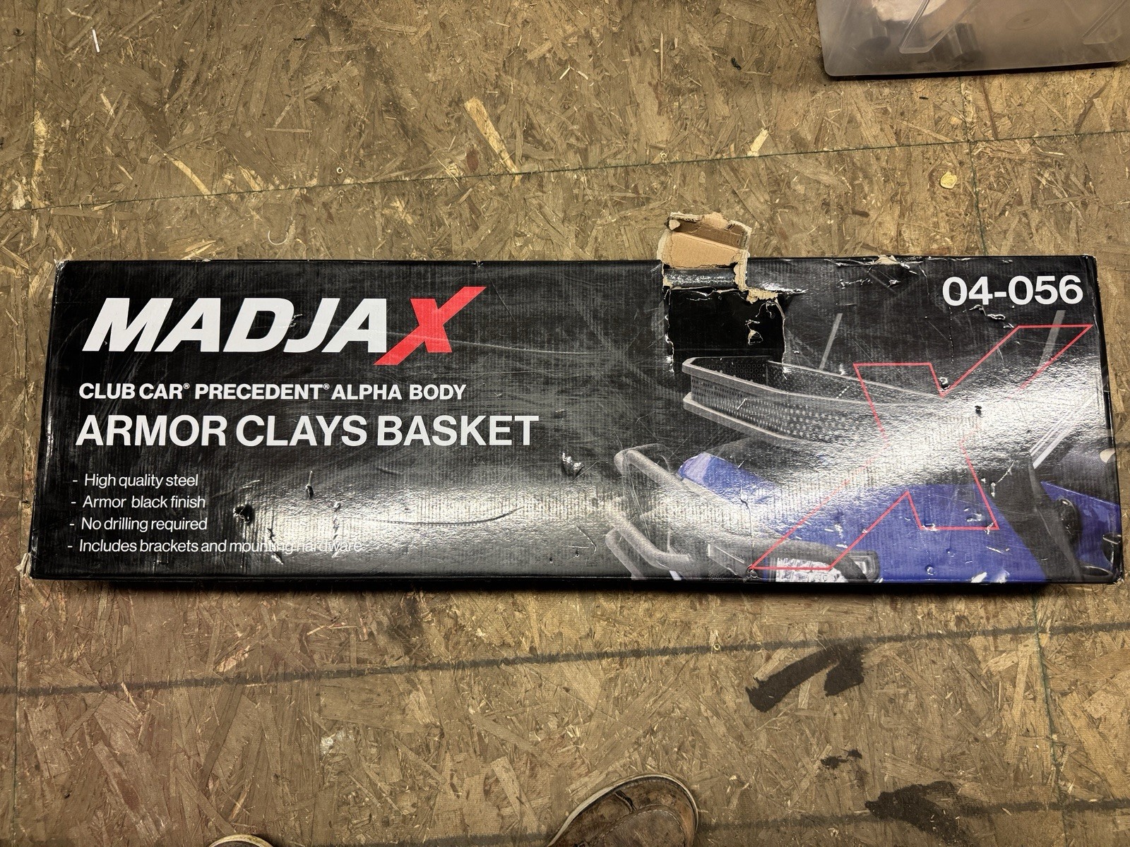 MadJax Clays Basket Kit for Alpha Body | Club Car Precedent Golf Cart | 04-056