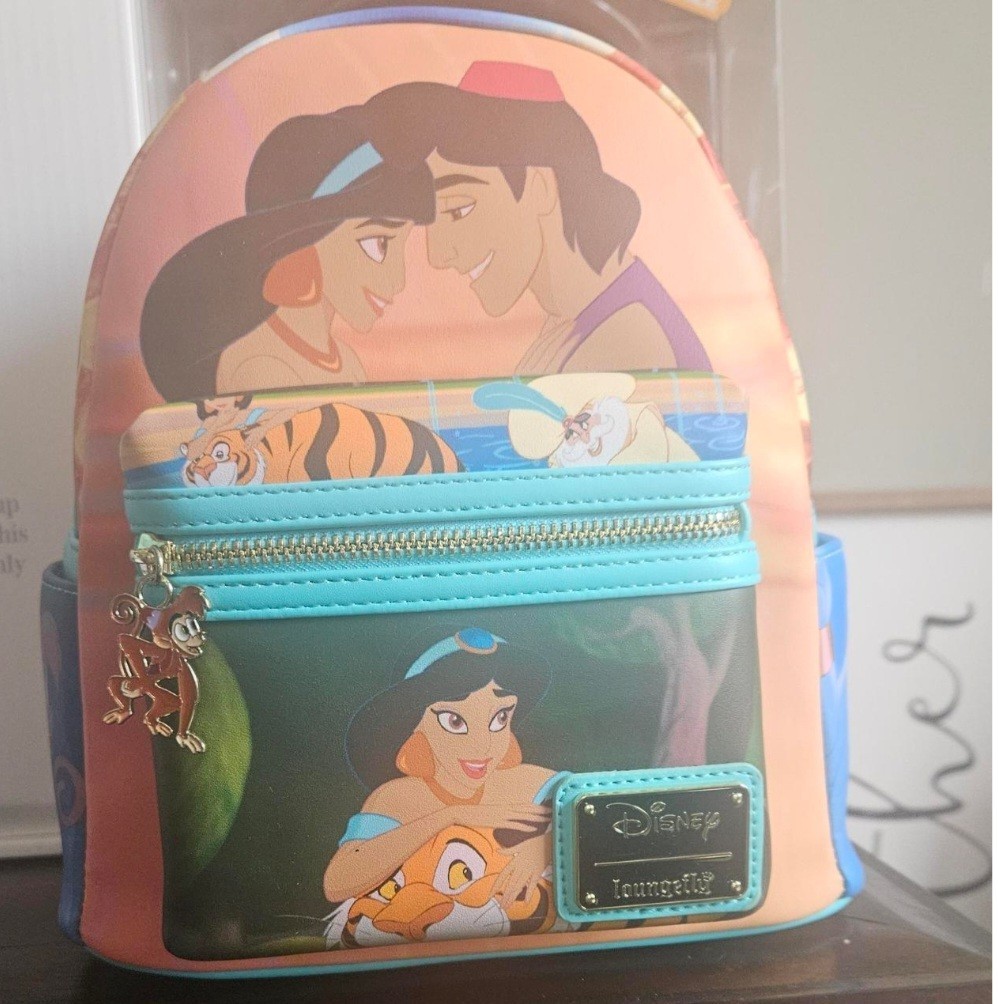 loungefly mini backpack disney Jasmine Scenes