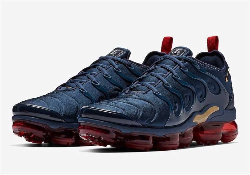 Nike Air VaporMax TN Plus Men\'s Red and Blue Sneakers