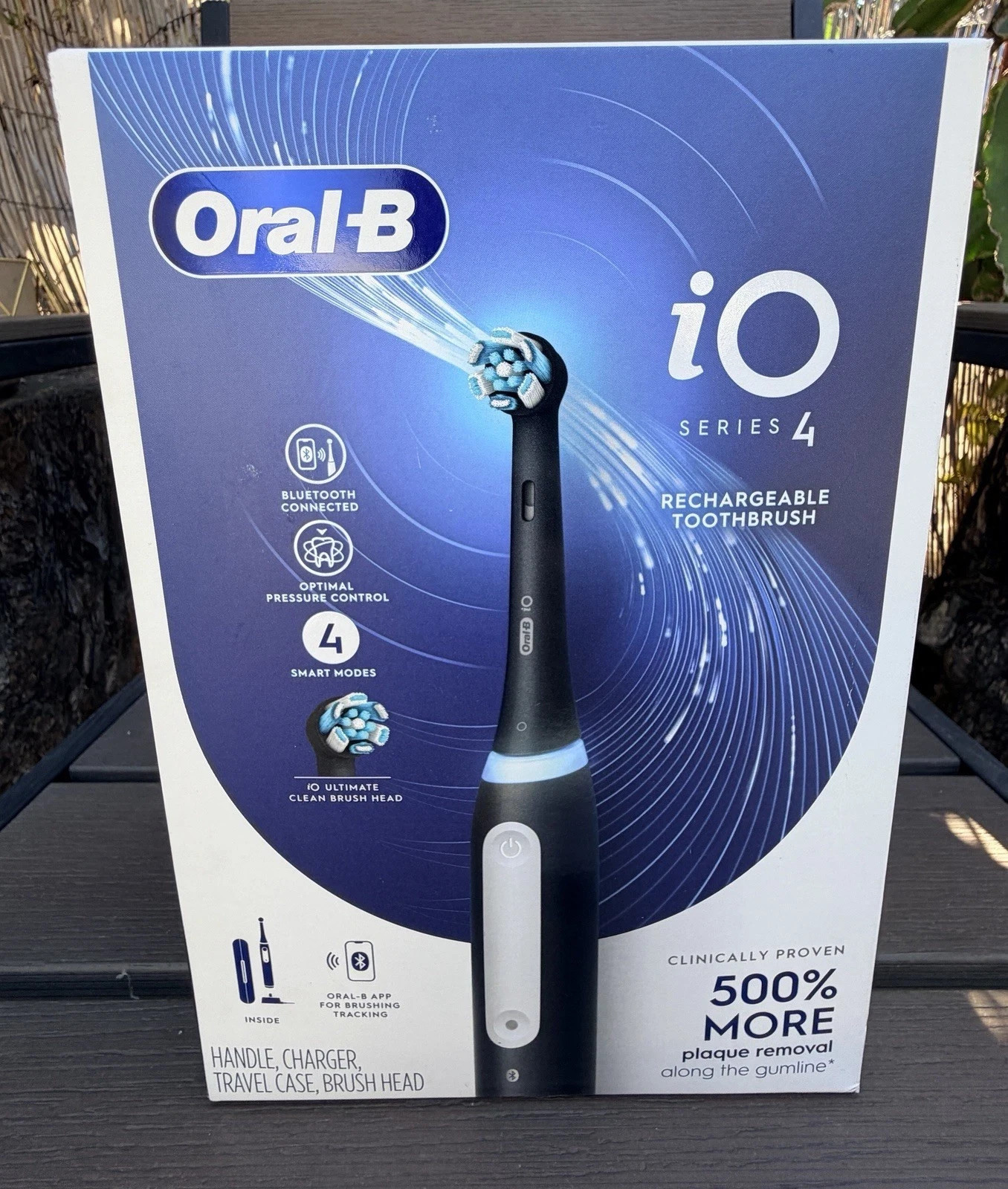 **USED** Oral-B iO Series 4 Electric Toothbrush Matte Black **USED** Oral-B iO Series 4 Electric Toothbrush Matte Black