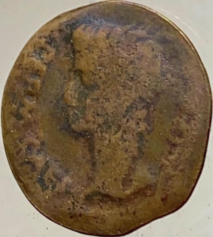 Emperor Augustus 14BC-10BC Ancient Roman Province Julia Traducta Coin Octavian