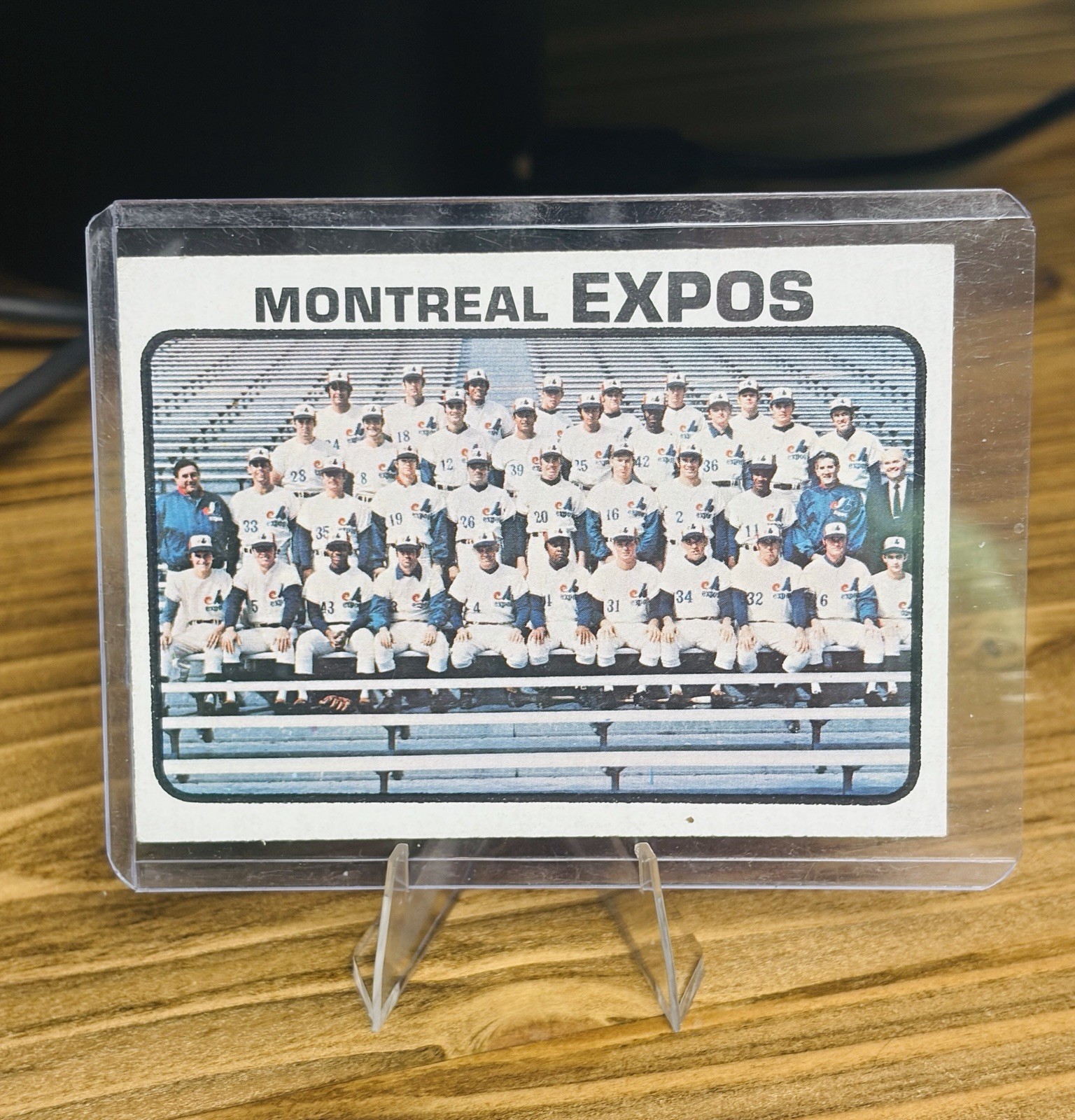 1973 Topps Baseball Montreal Expos Card # 576 1973 Topps Baseball Montreal Expos Card # 576
