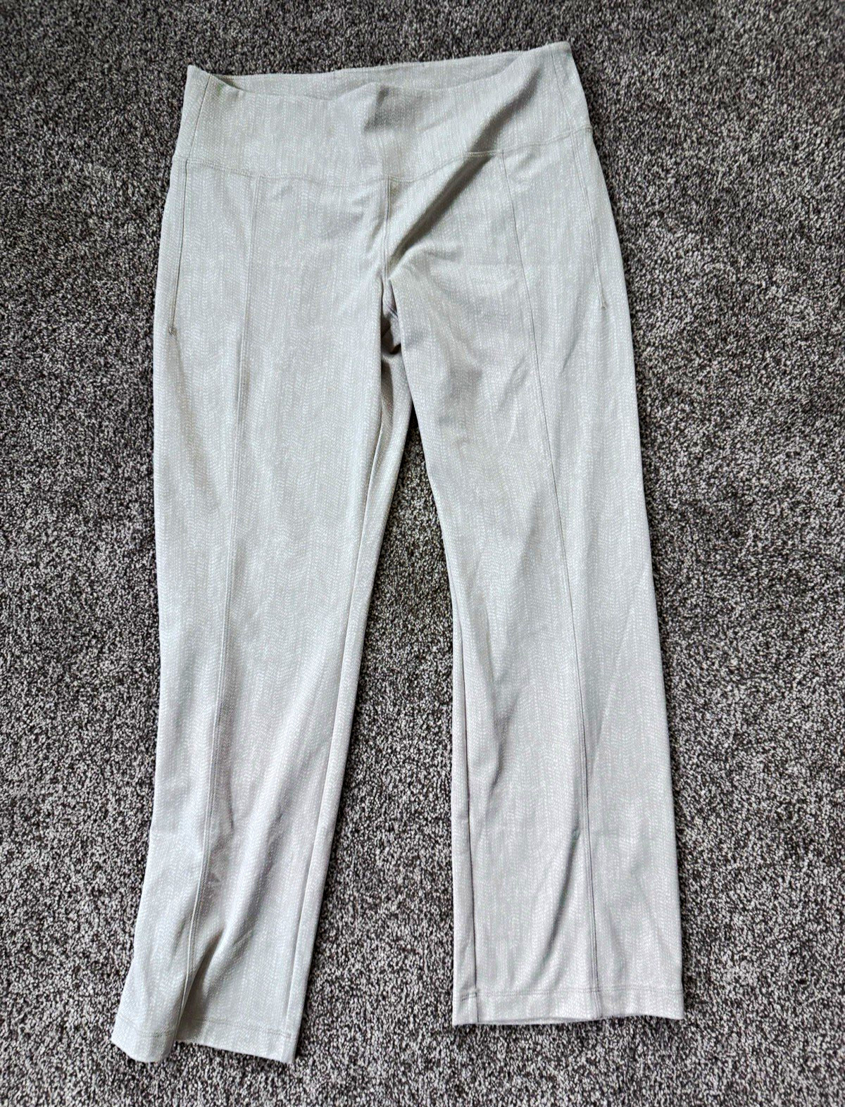 Athleta Women’s Beige Solid Delancey Pants Pull On Straight Leg Yoga L Regular Athleta Women’s Beige Solid Delancey Pants Pull On Straight Leg Yoga L Regular