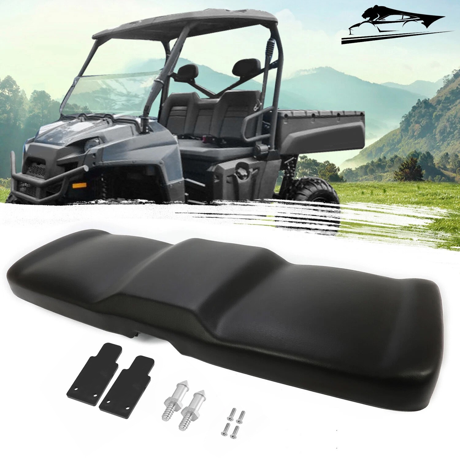 Seat Bottom Cushion For Polaris Ranger 900 Diesel/XP 800/570 11-18 #2684884-070 Seat Bottom Cushion For Polaris Ranger 900 Diesel/XP 800/570 11-18 #2684884-070