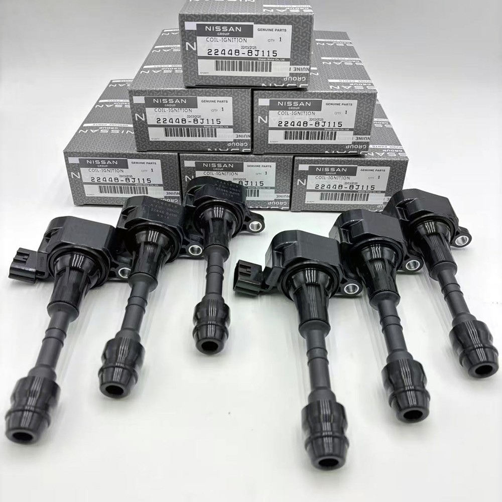 6x Genuine UF349 Ignition Coil For Nissan Pathfinder Maxima Xterra 22448-8J115