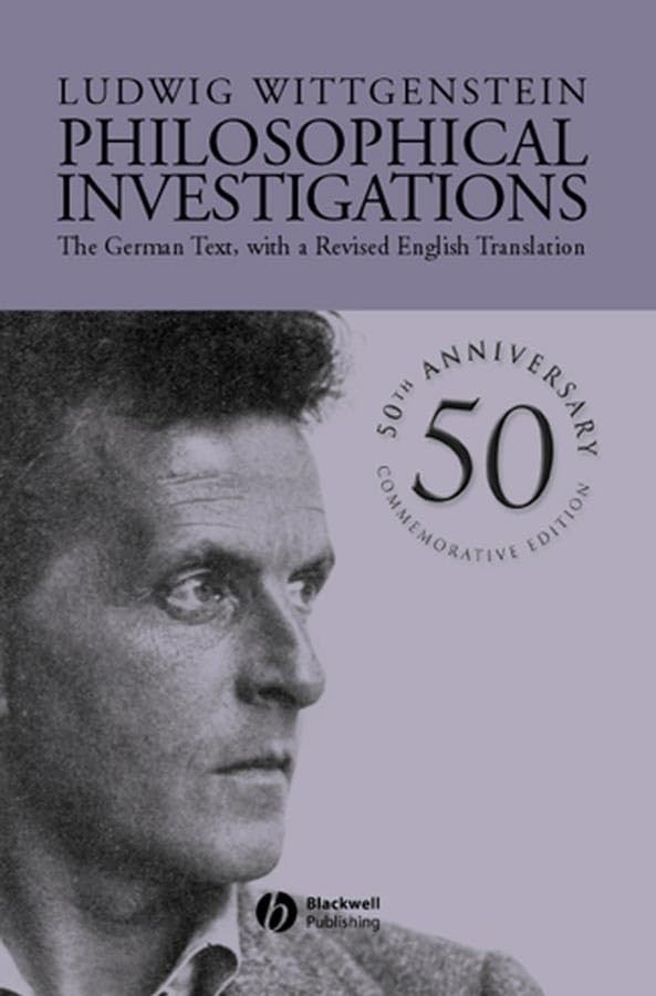 Philosophical Investigations: The German Text, with a Revised English Transl...