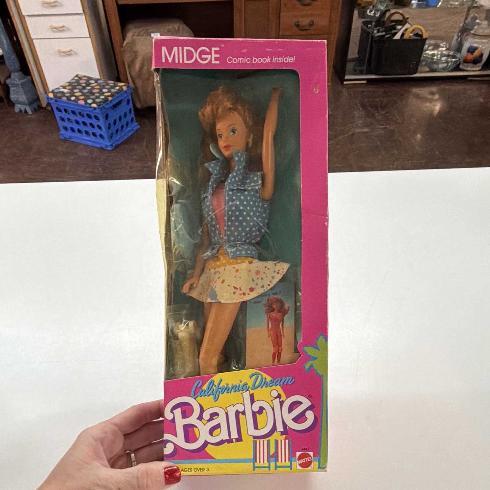 Mattel California Barbie Midge 1987 Collectible Doll Mattel California Barbie Midge 1987 Collectible Doll