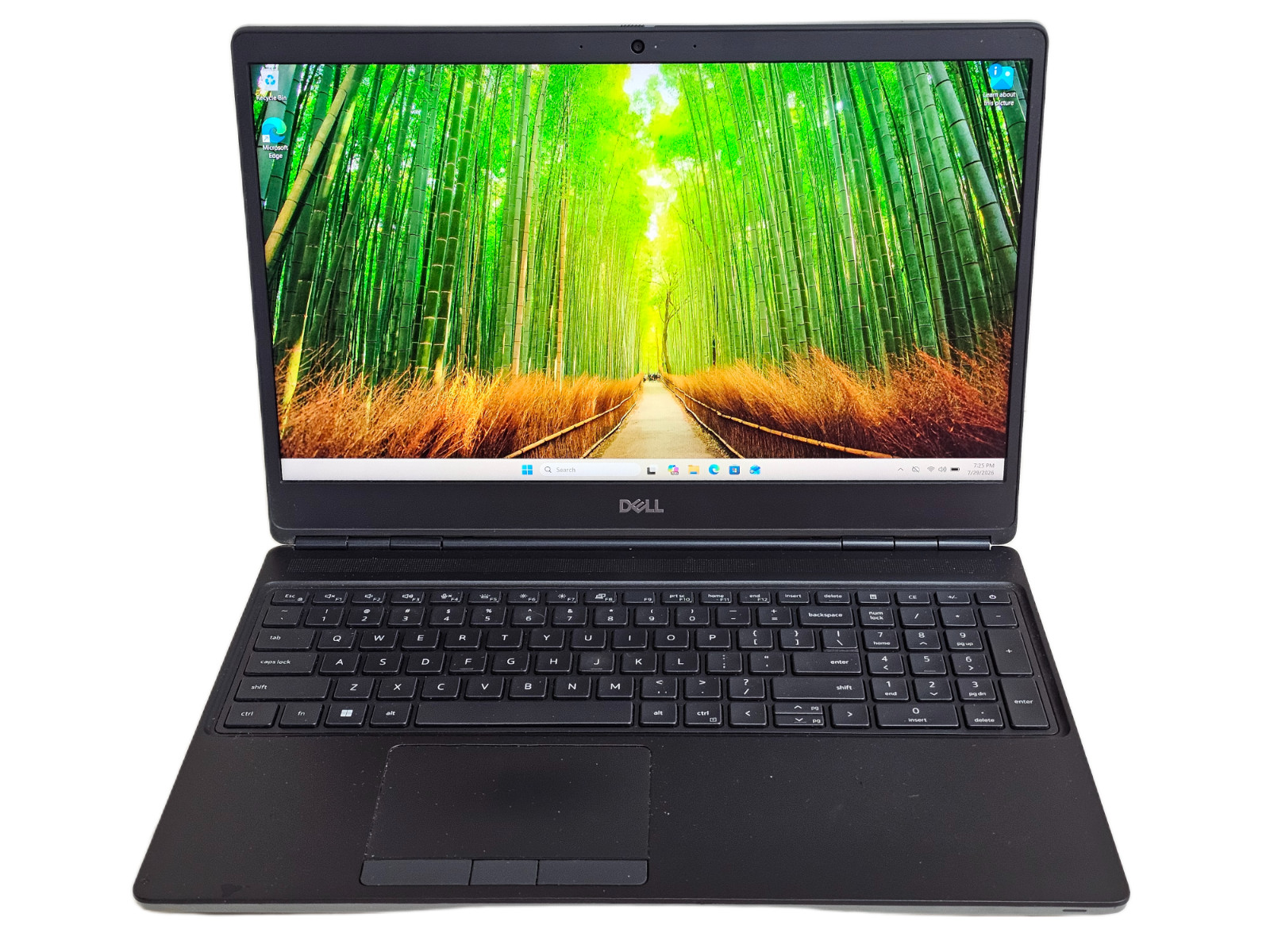 Dell Precision 7560 Laptop - 2.5 GHz i7-11850H 32GB 512GB Cam T1200 15.6\
