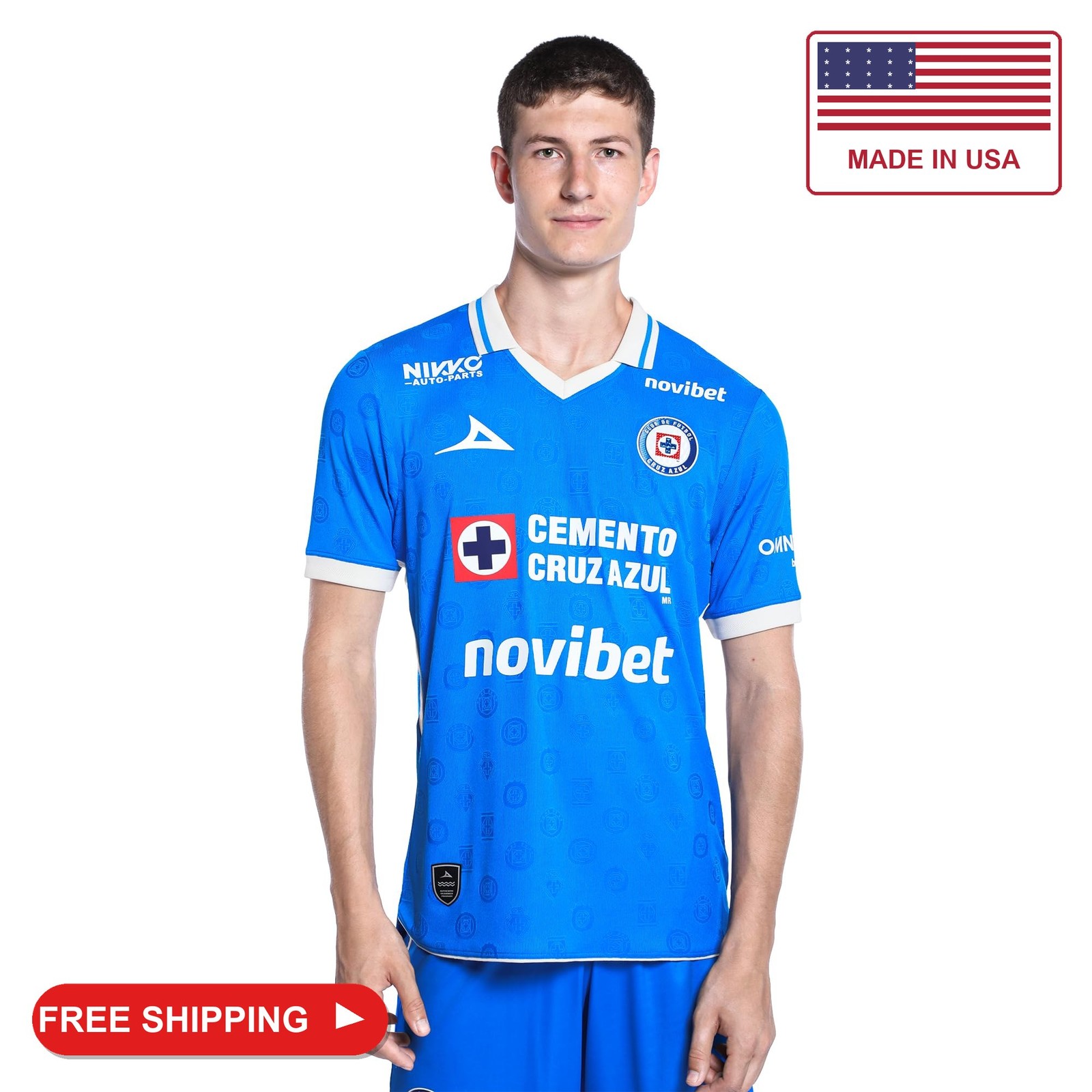 Pirma Cruz Azul 2026-2027 Official Home & Away Soccer Jerseys (Home | Blue | US