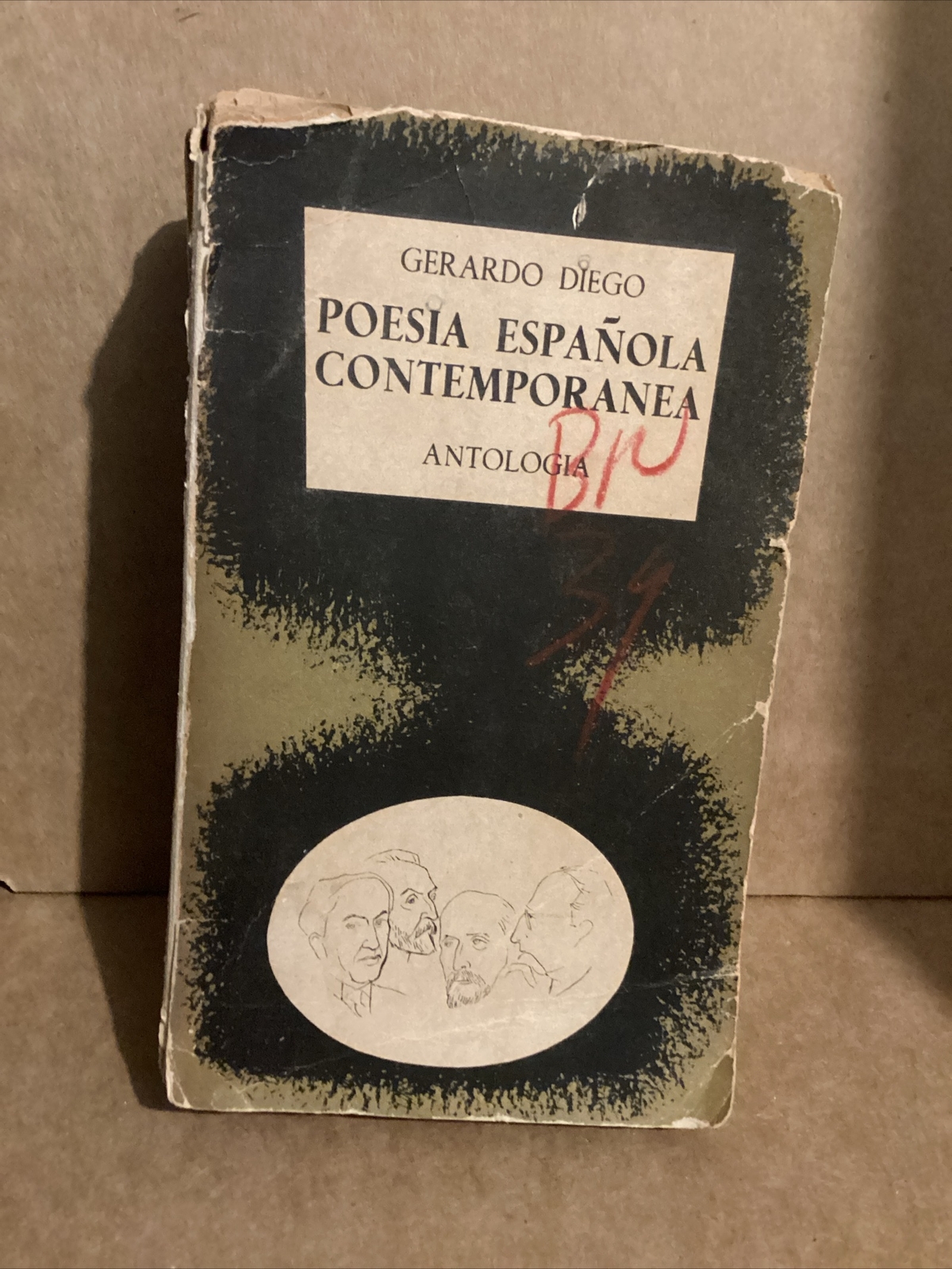 Poesia Espanola Contemporanea  Antologia 1959 Gerardo Diego (1st Ed. 1962)