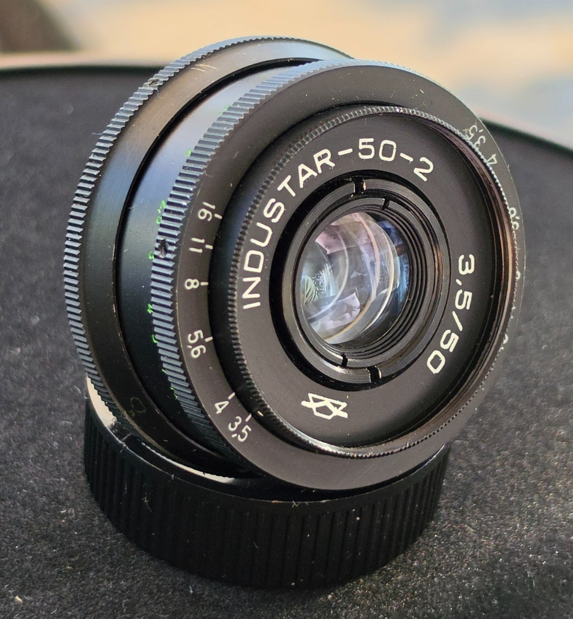 Industar-50-2 50mm f3.5 Soviet Pancake Lens M42 Mount KMZ USSR Vintage Lomo Shar