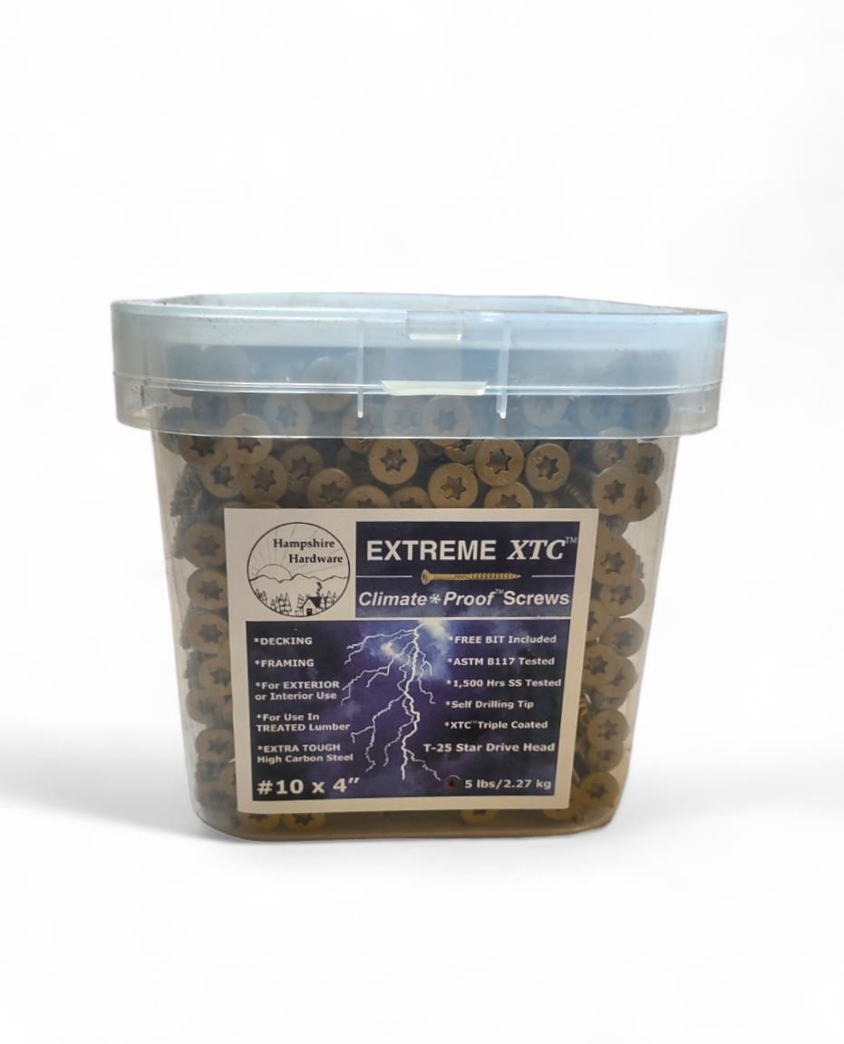 XTC™ Climate Proof™ Decking and Framing Screws #10 x 4 XTC™ Climate Proof™ Decking and Framing Screws #10 x 4