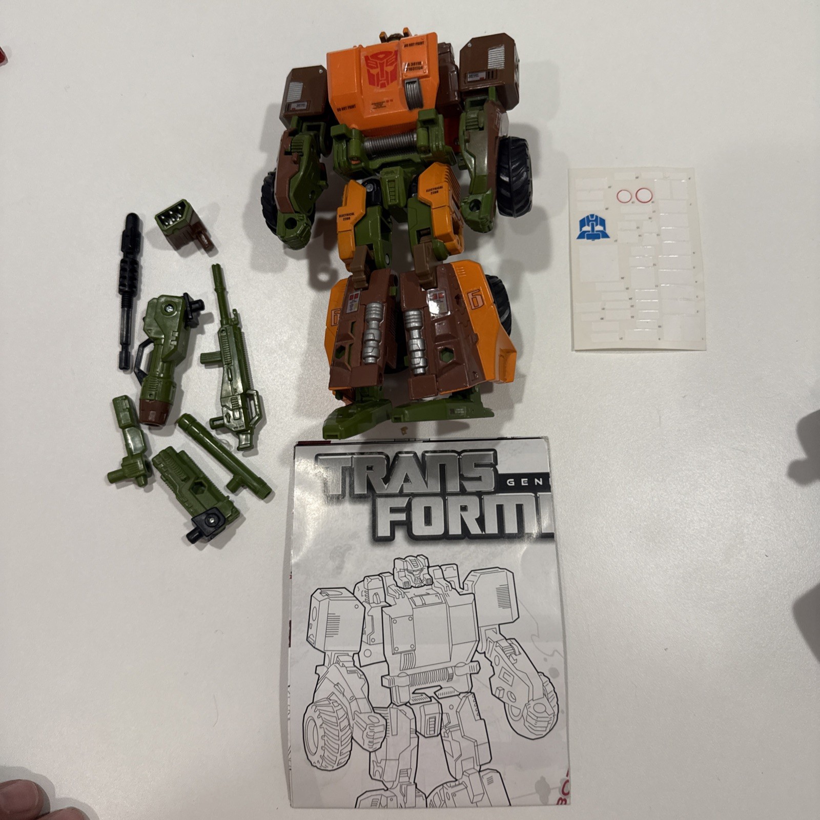 Hasbro Transformers Generations Thrilling 30 Roadbuster Complete