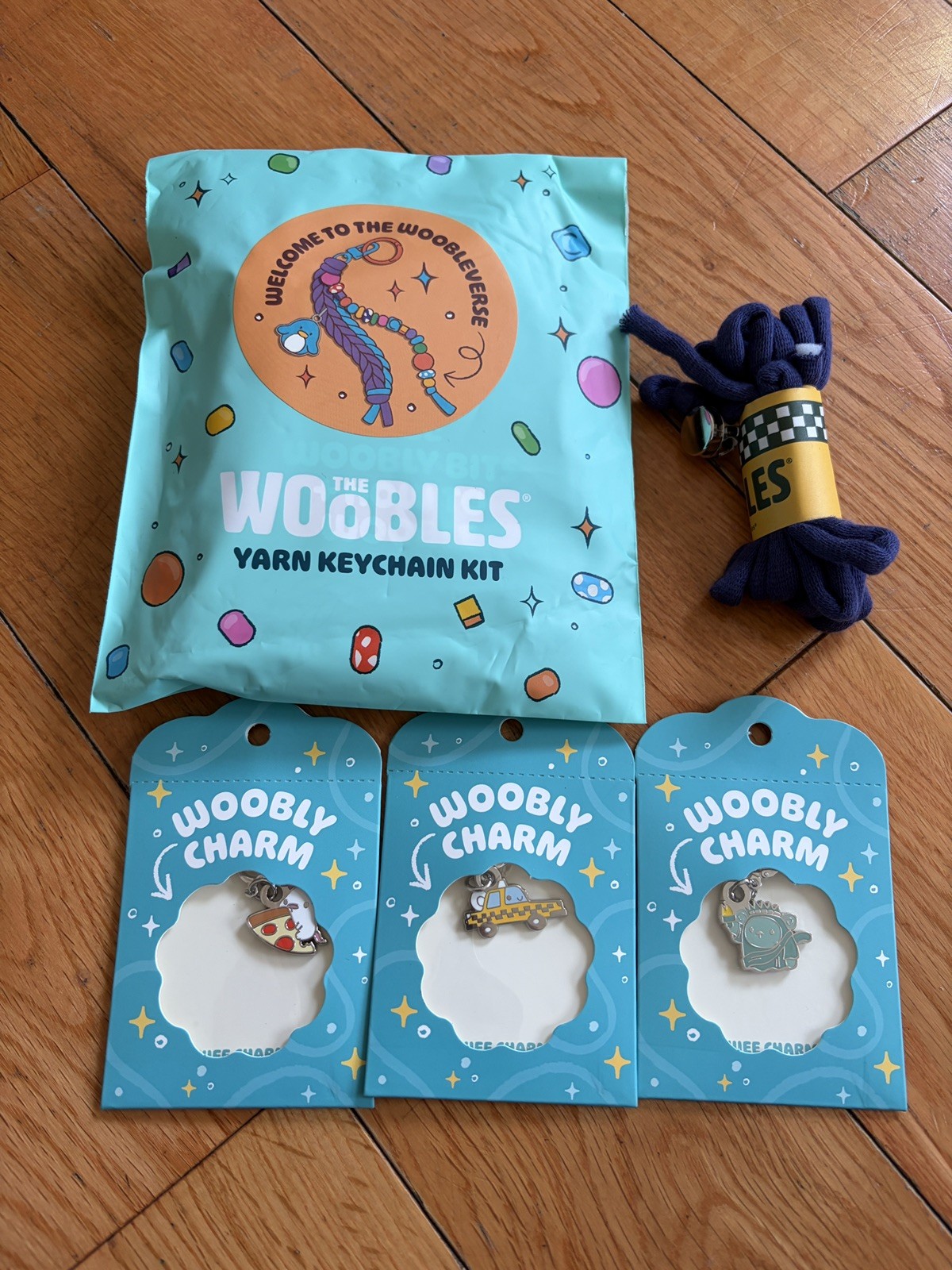 The Woobles NYC Pop Up Charms & Yarn Keychain Kit & Exclusive Yarn Bracelet The Woobles NYC Pop Up Charms & Yarn Keychain Kit & Exclusive Yarn Bracelet