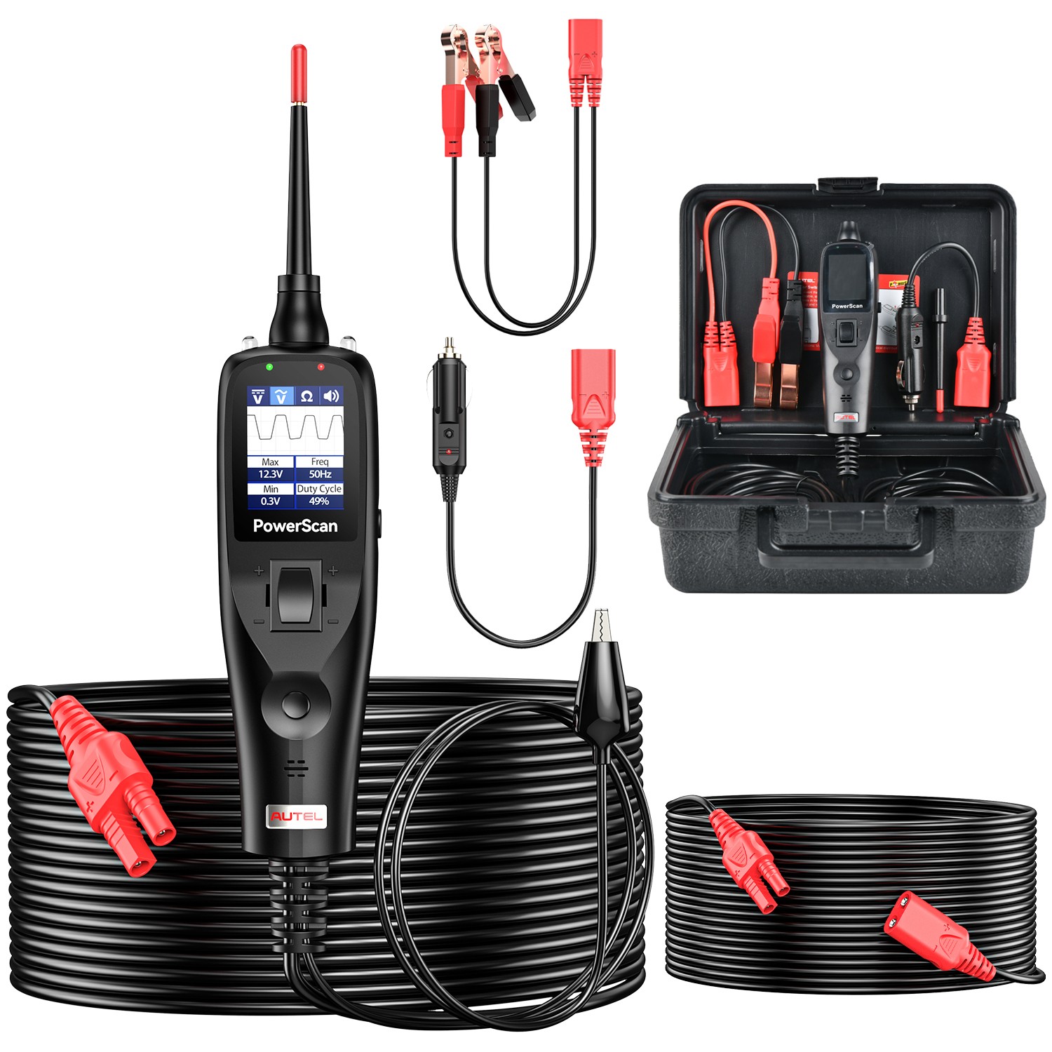 2026 Autel Power Scan PS100 Circuit Electrical Tester Autel Power Probe 12V/24V