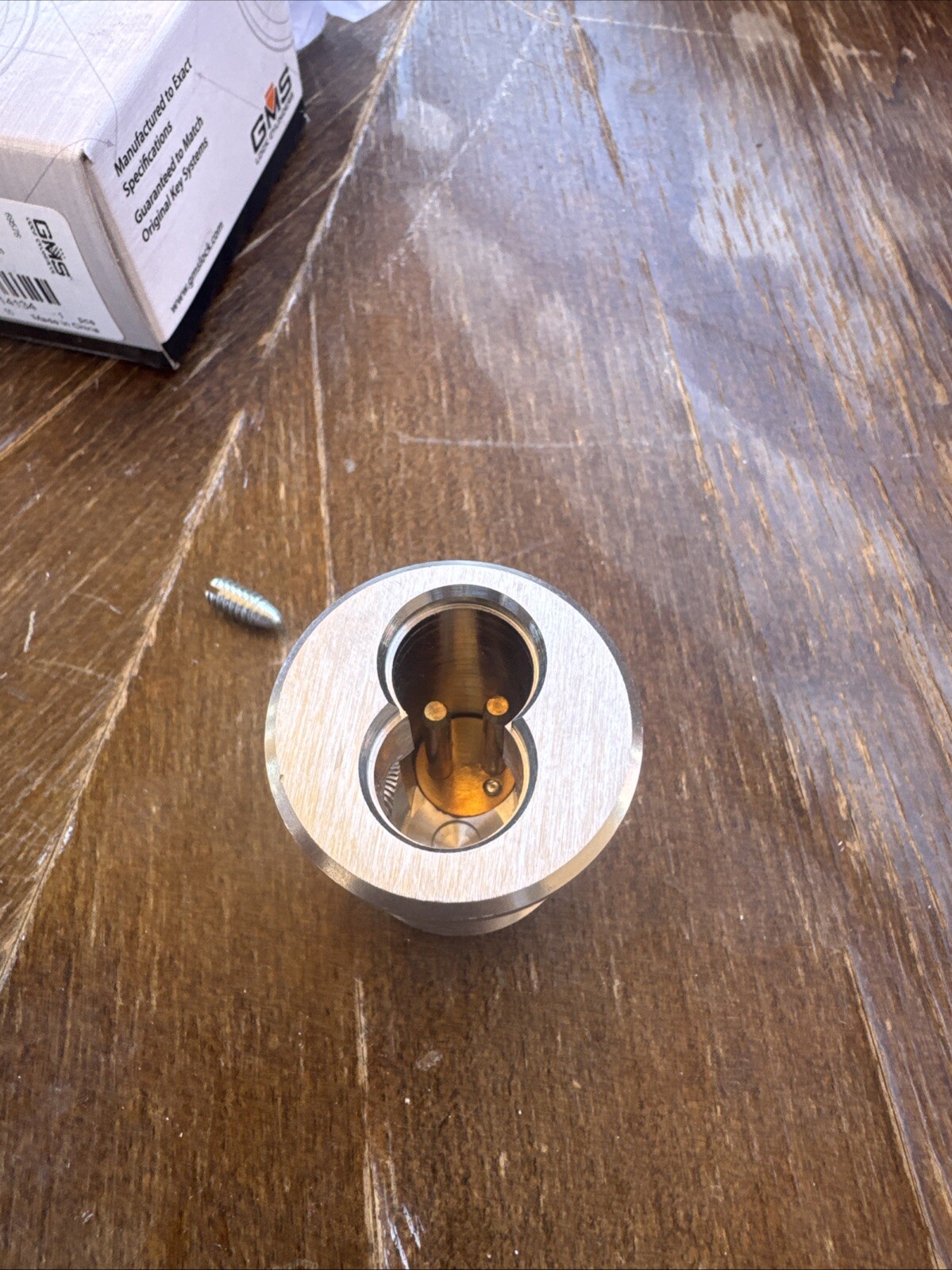 New GMS ICM-7-26D-ST SFIC MortiseHousing Only Satin Chrome