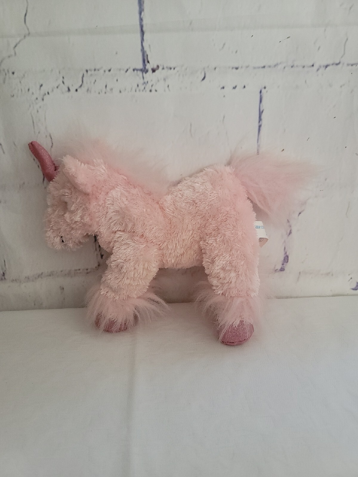 Wishpets Co. Erin the Pink Unicorn 2005 beanbag plush(310-711-1) Stuffed Animal