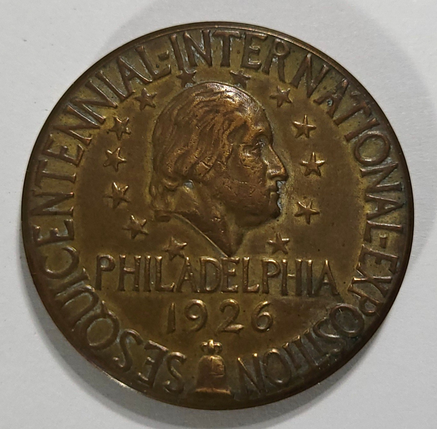 1926 Philadelphia SesquiCentennial Exposition Washington/Pegasus Medal 1926 Philadelphia SesquiCentennial Exposition Washington/Pegasus Medal