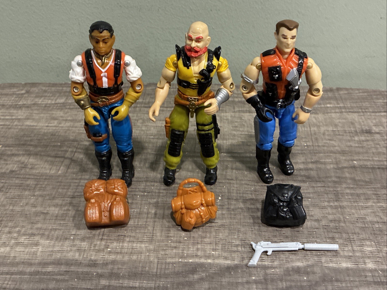 G.I. Joe Vintage SLAUGHTER’s RENEGADES Red Dog, Taurus, Mercer Lot ARAH G.I. Joe Vintage SLAUGHTER’s RENEGADES Red Dog, Taurus, Mercer Lot ARAH