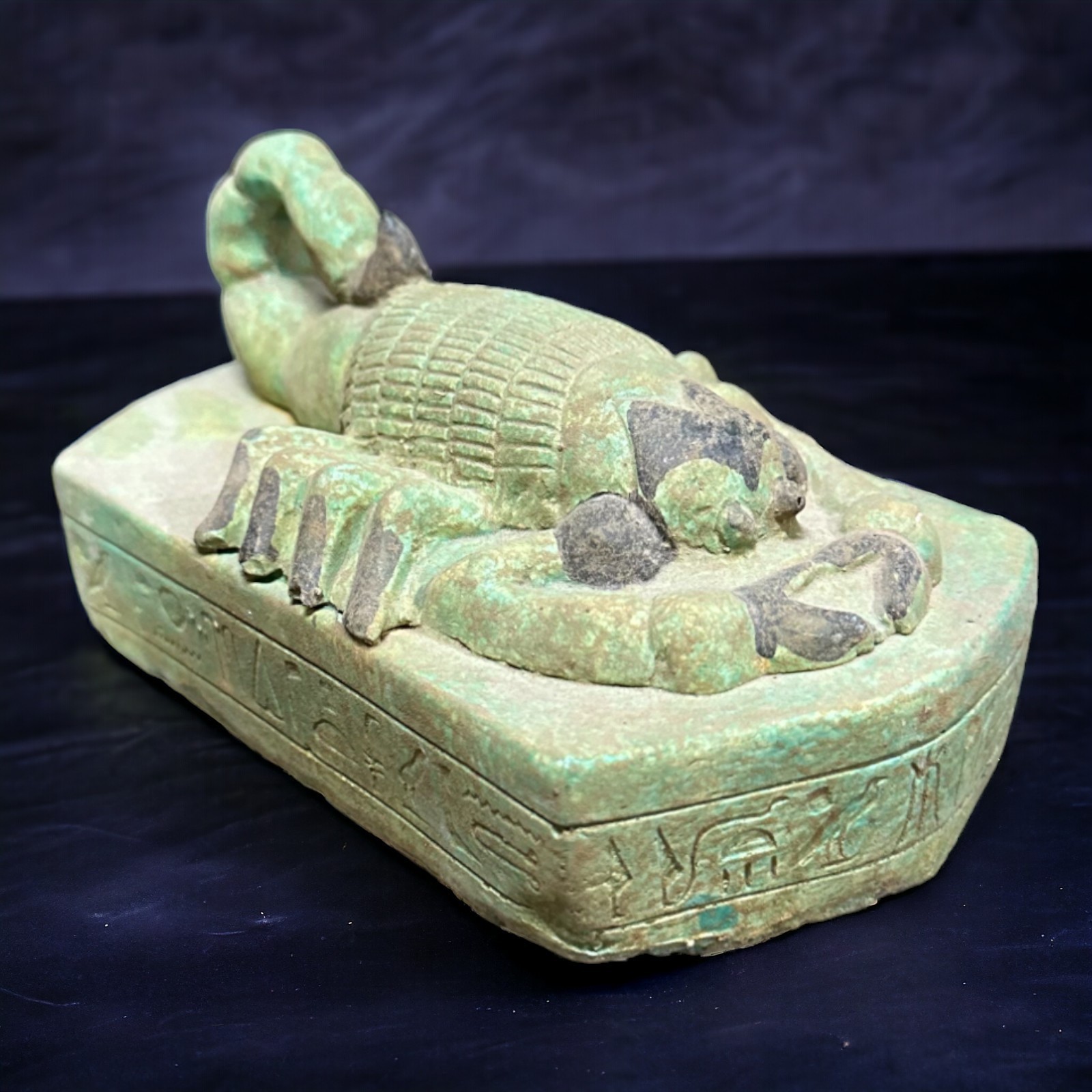 Ancient Egyptian Antique Hieroglyph Rare Scarab Egyptian Pharaonic Egyptian BC