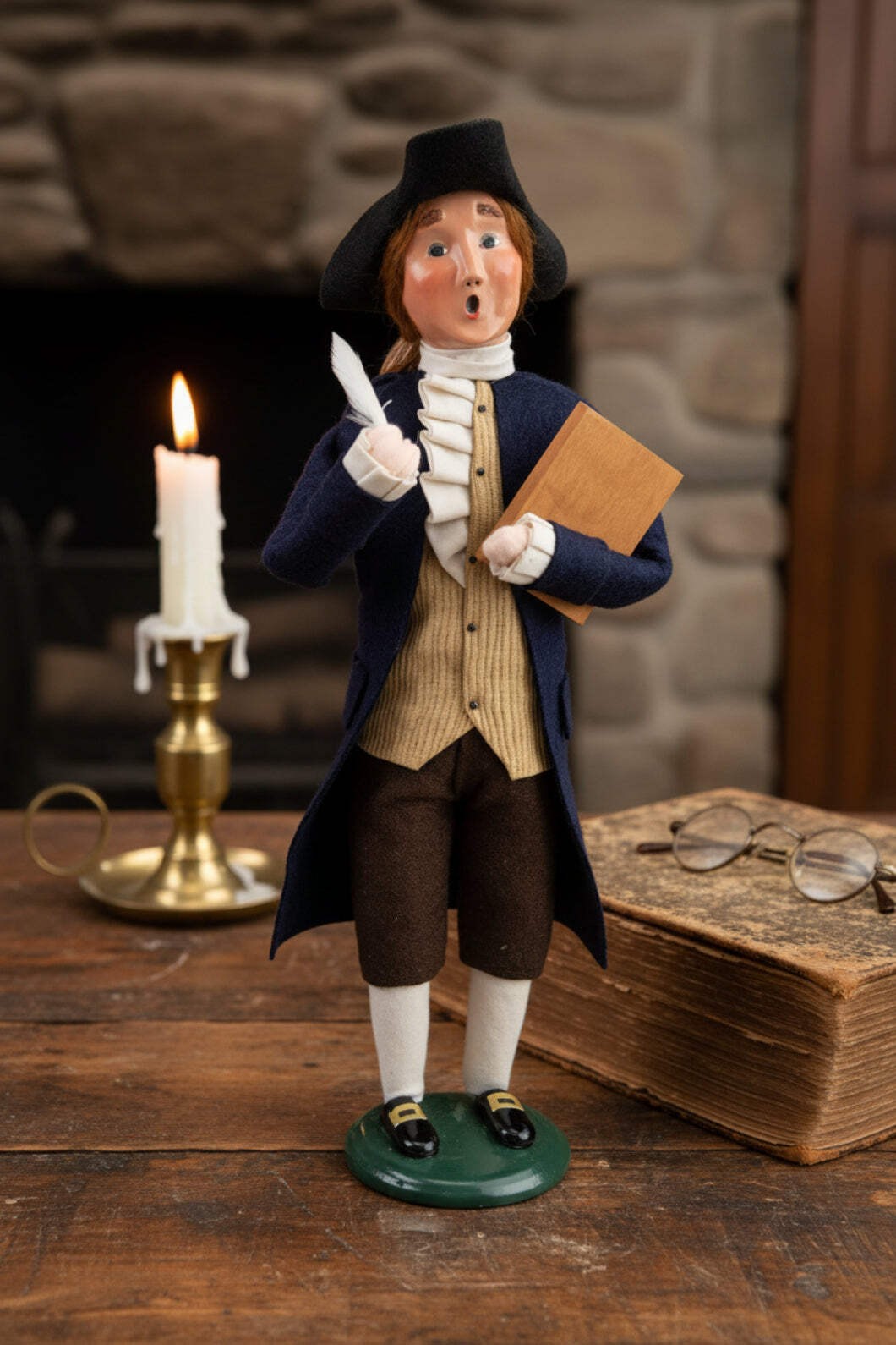 Primitive Collectable Byers Choice Thomas Jefferson 570