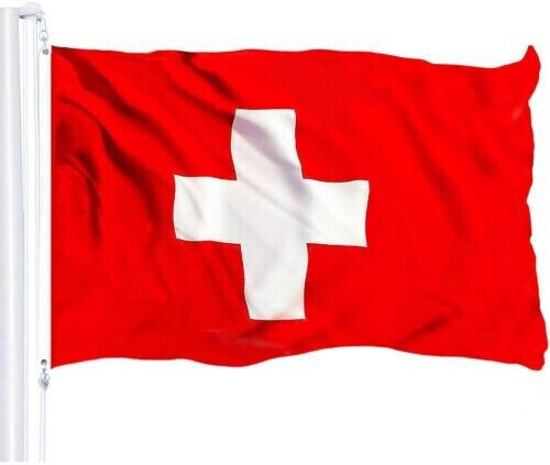 Switzerland Swiss Flag 3x5 FT Printed Polyester