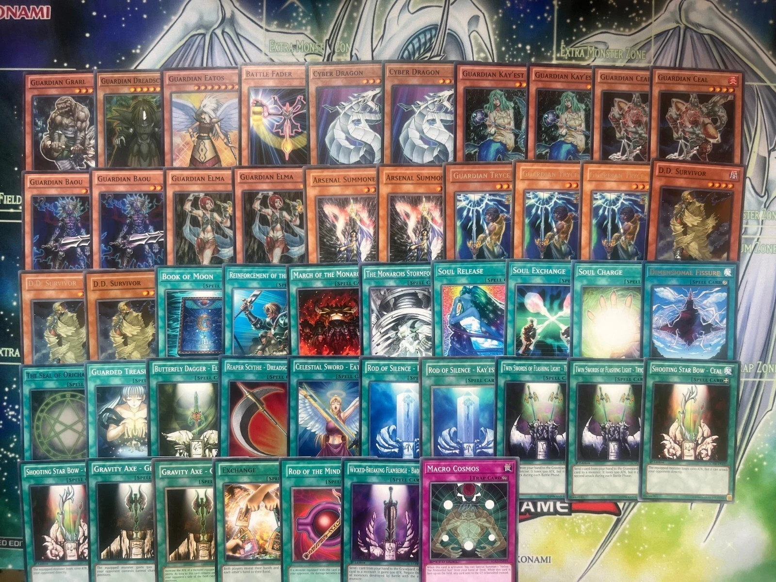 Yugioh Complete Deck Rafael Guardian Seal Of Orichalcos Eatos Ba **HOT** + Bonus