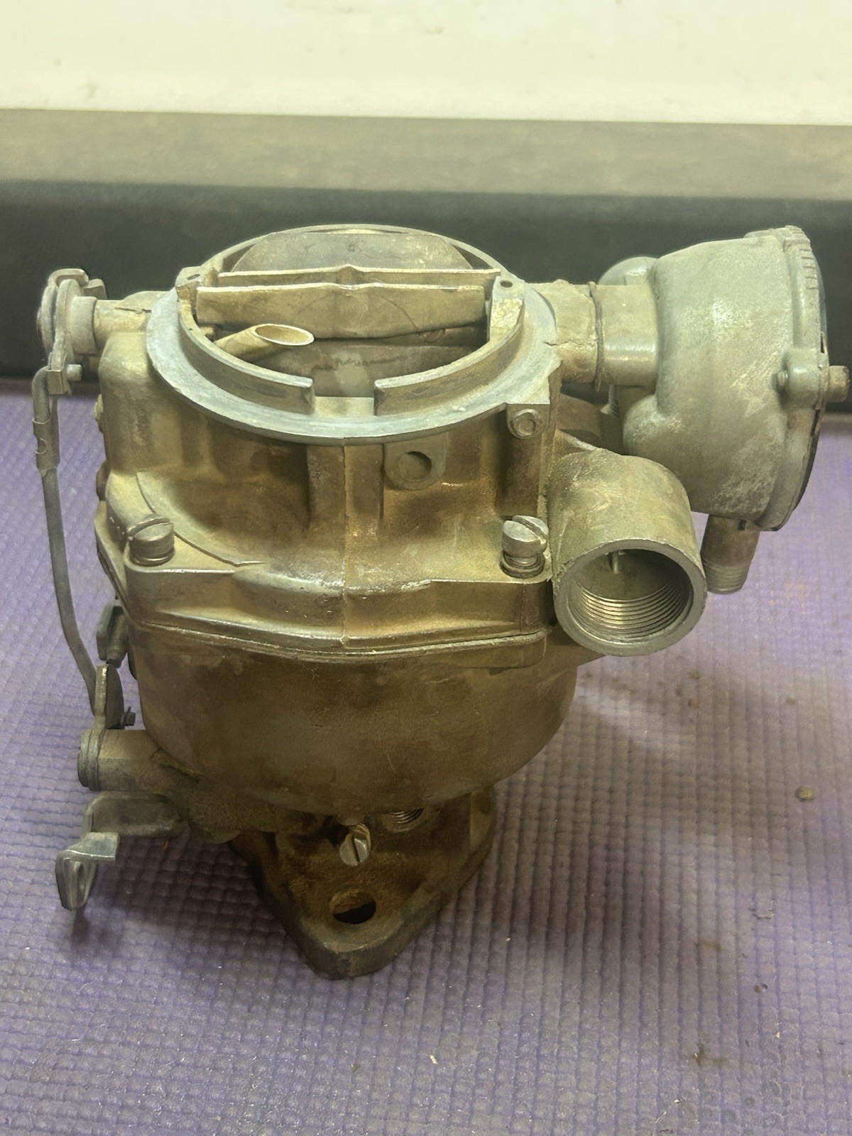 1955 OEM Chevrolet 235 Rochester Carburetor #7003536 Single Rebuilt Original GM 1955 OEM Chevrolet 235 Rochester Carburetor #7003536 Single Rebuilt Original GM