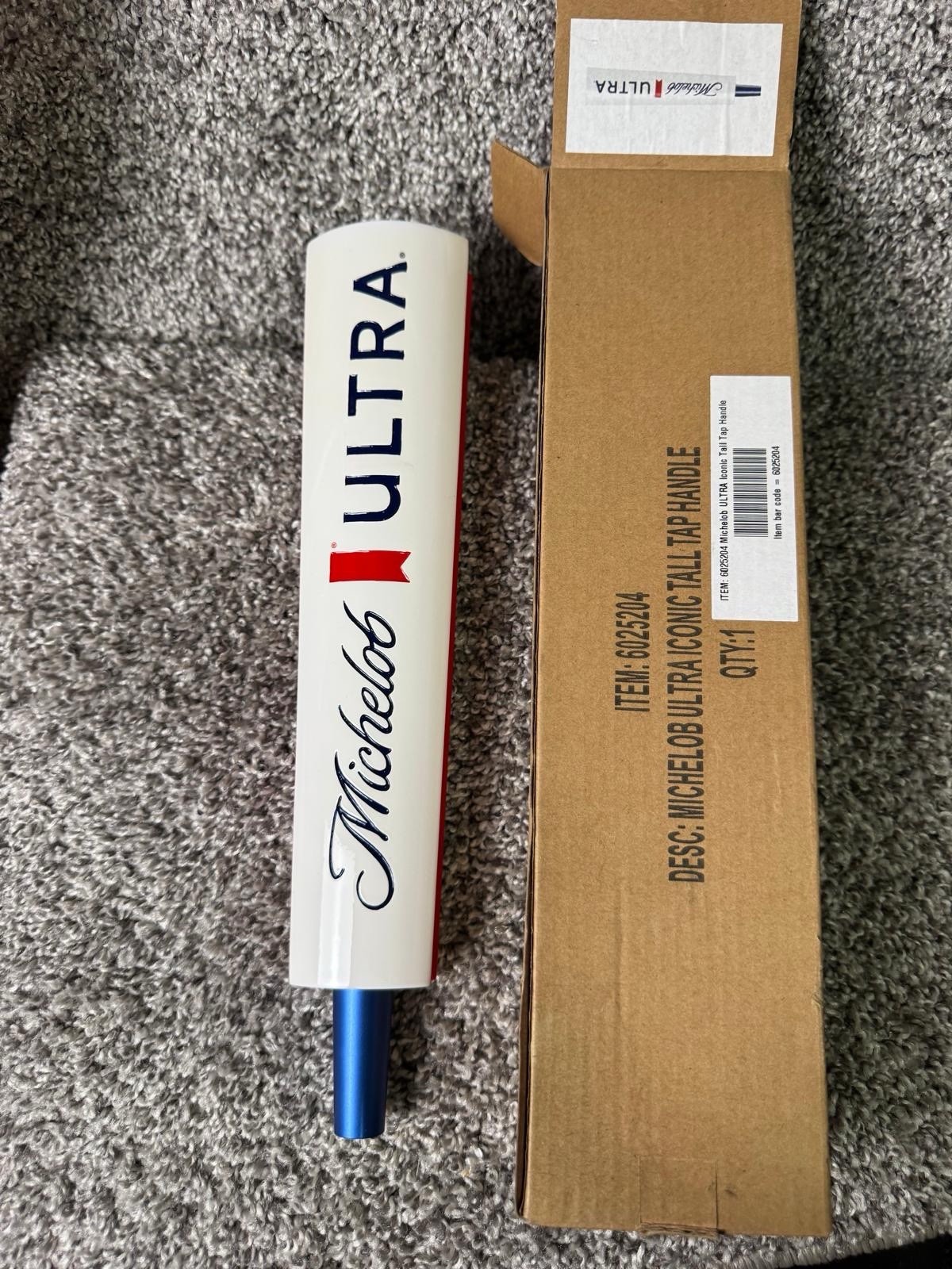 Michelob Ultra Tall Beer Tap Handle Multicolor New In Box