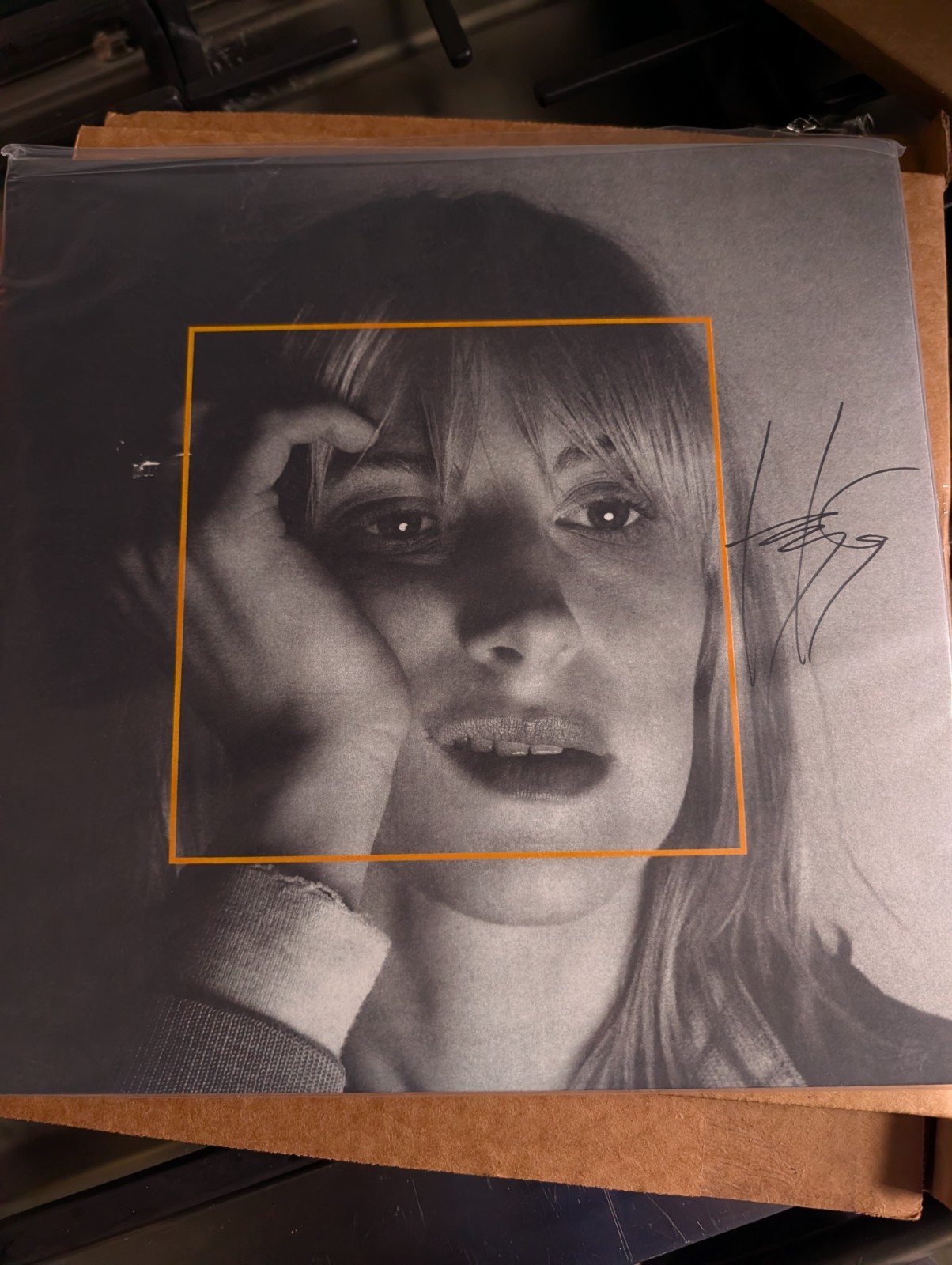 Hayley Williams SIGNED COVER Ego Death At A Bachelorette Party 2LP Yellow Vinyl Hayley Williams SIGNED COVER Ego Death At A Bachelorette Party 2LP Yellow Vinyl
