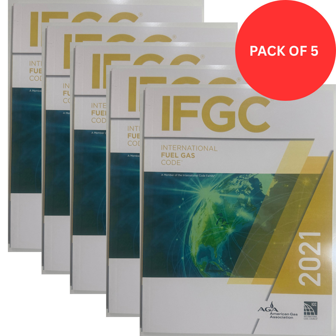 2021 International Fuel Gas Code | IFGC 2021 | PACK OF 5