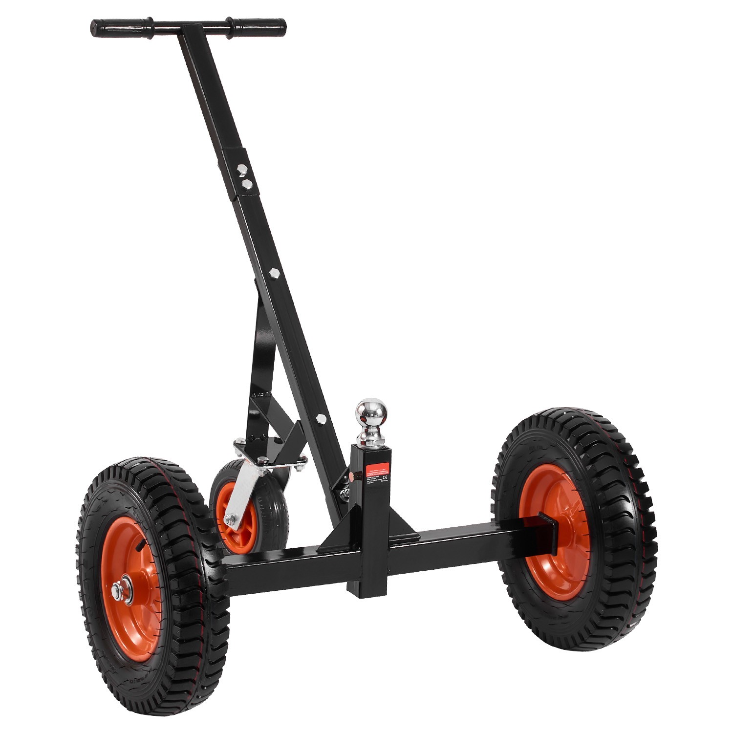 1200lbs Trailer Dolly with 2 in Ball & 15.2 in Tires Portable Tow Dolly