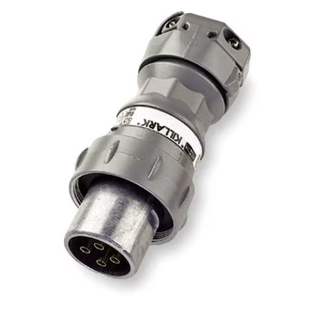 Hubbell Killark Vp3375 Pin & Slve Plug, 30A, 3P, 3W, 600Vac/250Vdc