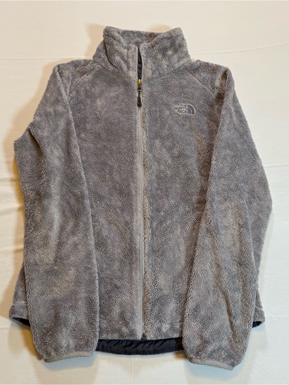 The North Face Gray Women’s Fleece Jacket Full Zip Size Small