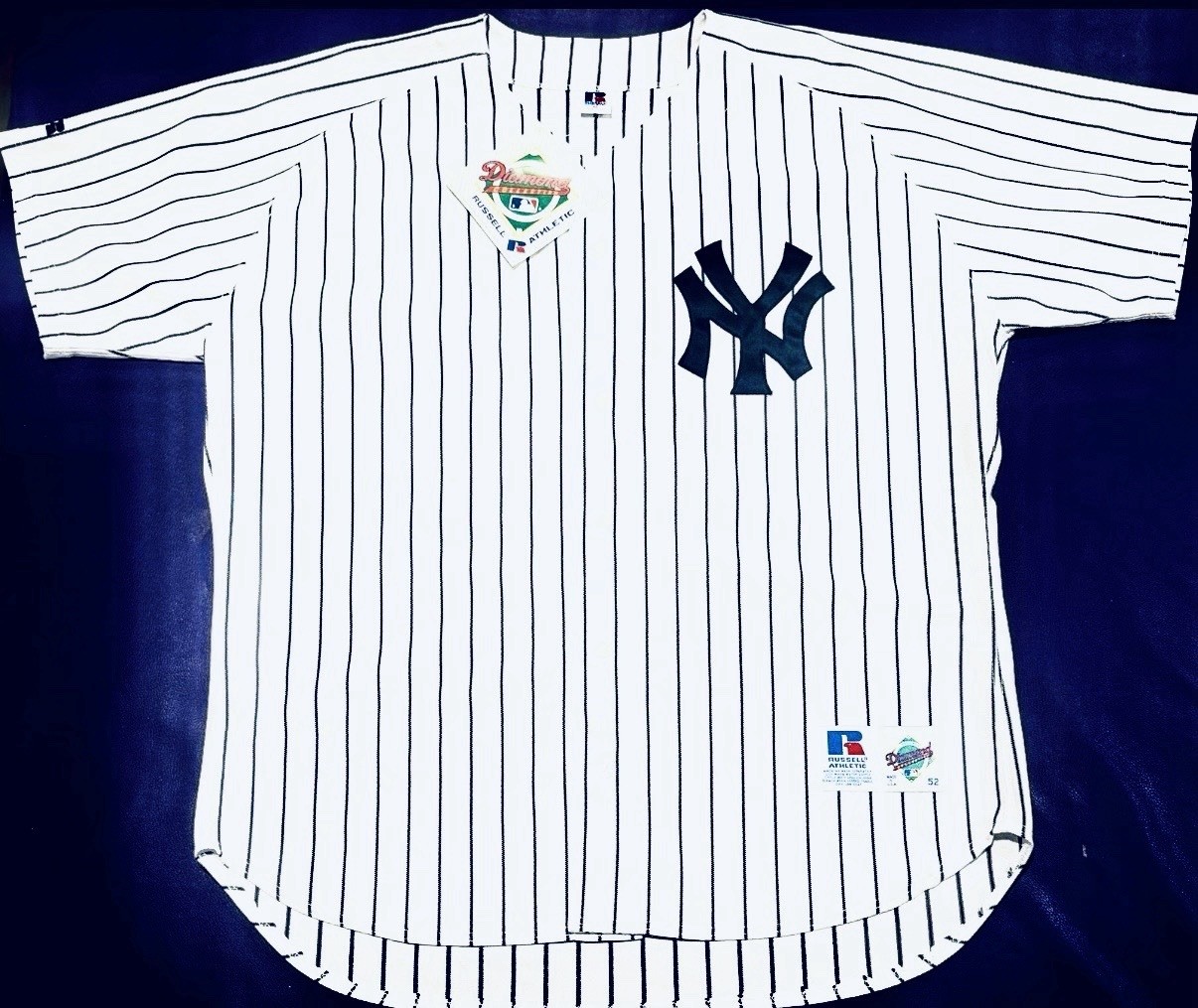 Authentic 1990’s New York Yankees Pro Cut On Field MLB Russell Jersey 52 NWT Authentic 1990’s New York Yankees Pro Cut On Field MLB Russell Jersey 52 NWT