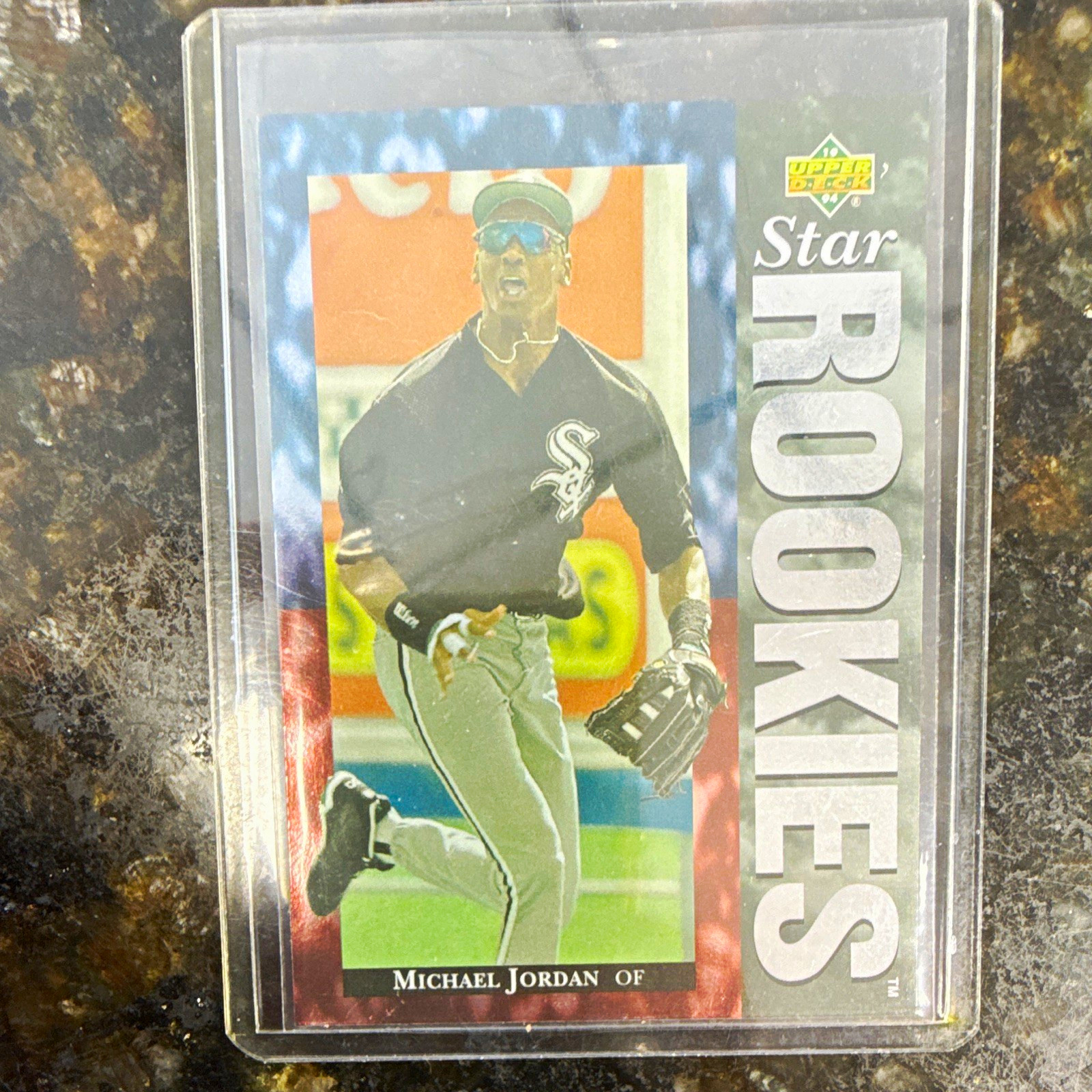 Upper Deck 1994 Star Rookies - Michael Jordan #19 Chicago White Sox Rookie Upper Deck 1994 Star Rookies - Michael Jordan #19 Chicago White Sox Rookie