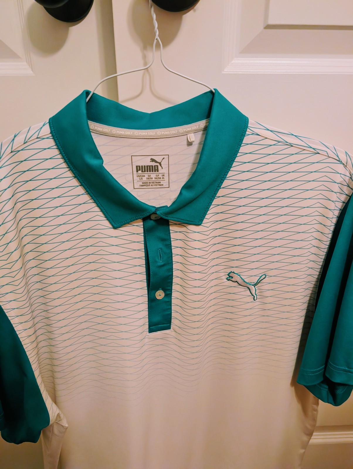 Rickie Fowler Puma Dry Firt Golf Shirt. Size Large Rickie Fowler Puma Dry Firt Golf Shirt. Size Large