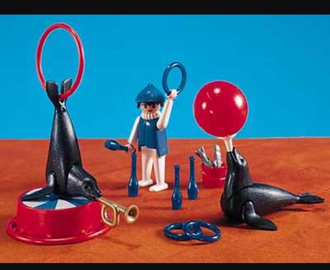 Playmobil 7020 Seal Act With Handler Add On Nisb LL2 Playmobil 7020 Seal Act With Handler Add On Nisb LL2