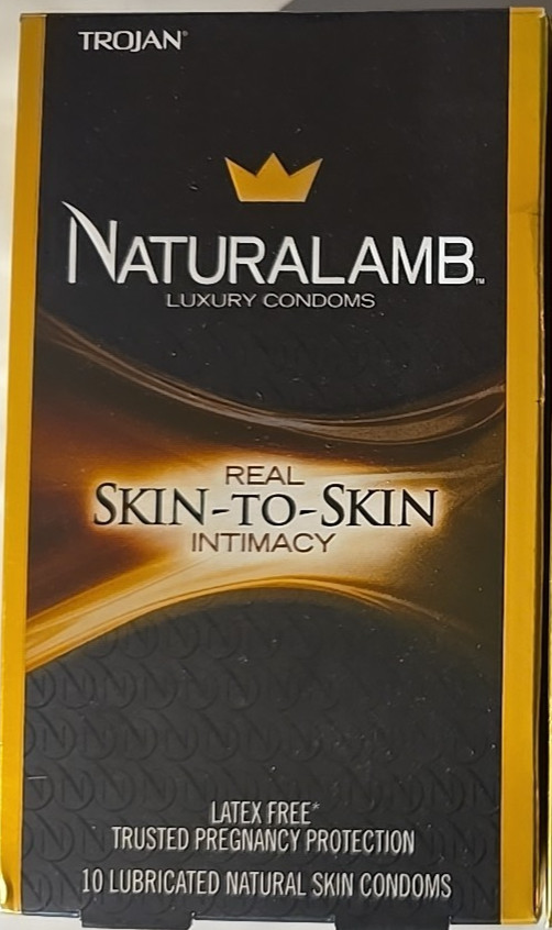 Trojan Naturalamb Lambskin Condoms - 10 Count Box (EXP 11/2026) Trojan Naturalamb Lambskin Condoms - 10 Count Box (EXP 11/2026)