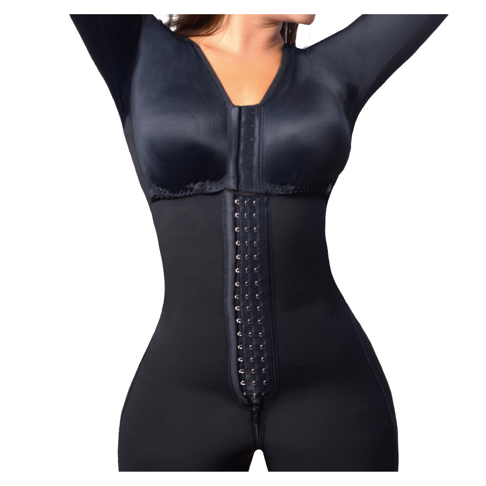 Fajas Colombianas Post Surgery Body Shaper Sleeves & Bra Arm Compression Lipo