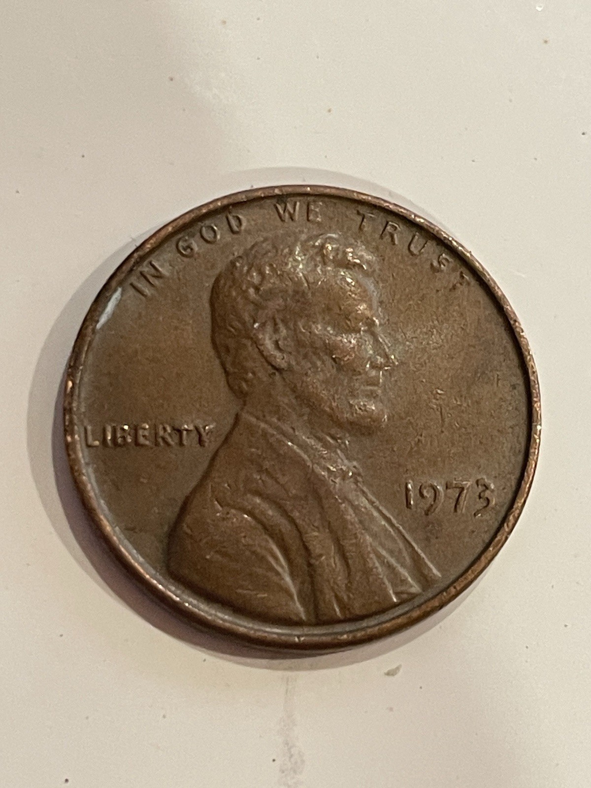 Rare 3.16g 1973 Penny [extra-heavy]