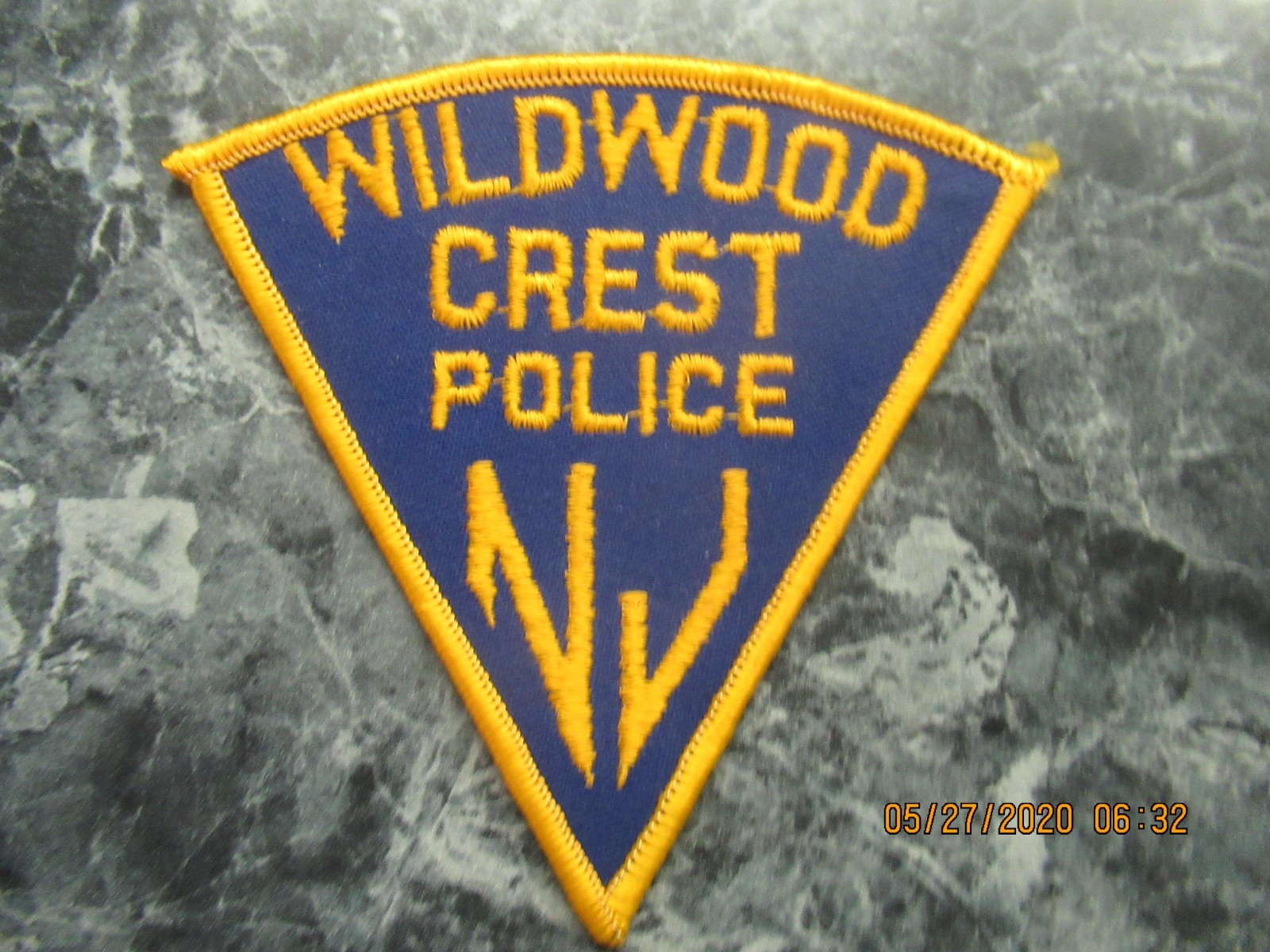 wildwood crest new jersey police patch very rare for display only last one wildwood crest new jersey police patch very rare for display only last one