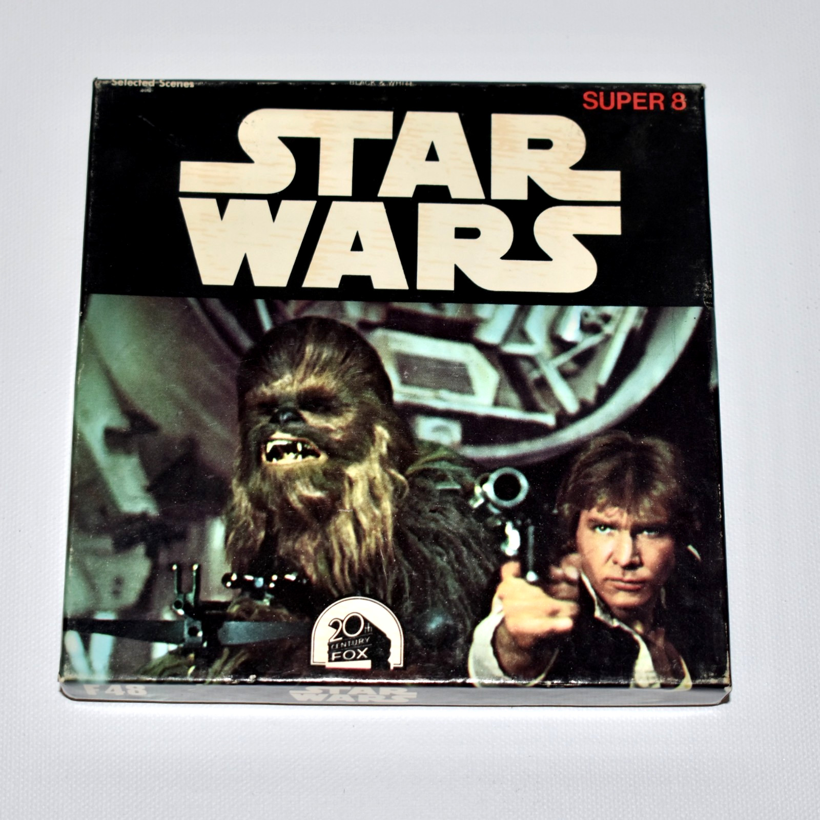 Vintage 1977 STAR WARS Super 8 F48 Ken Films B&W Silent Selected Scenes 5