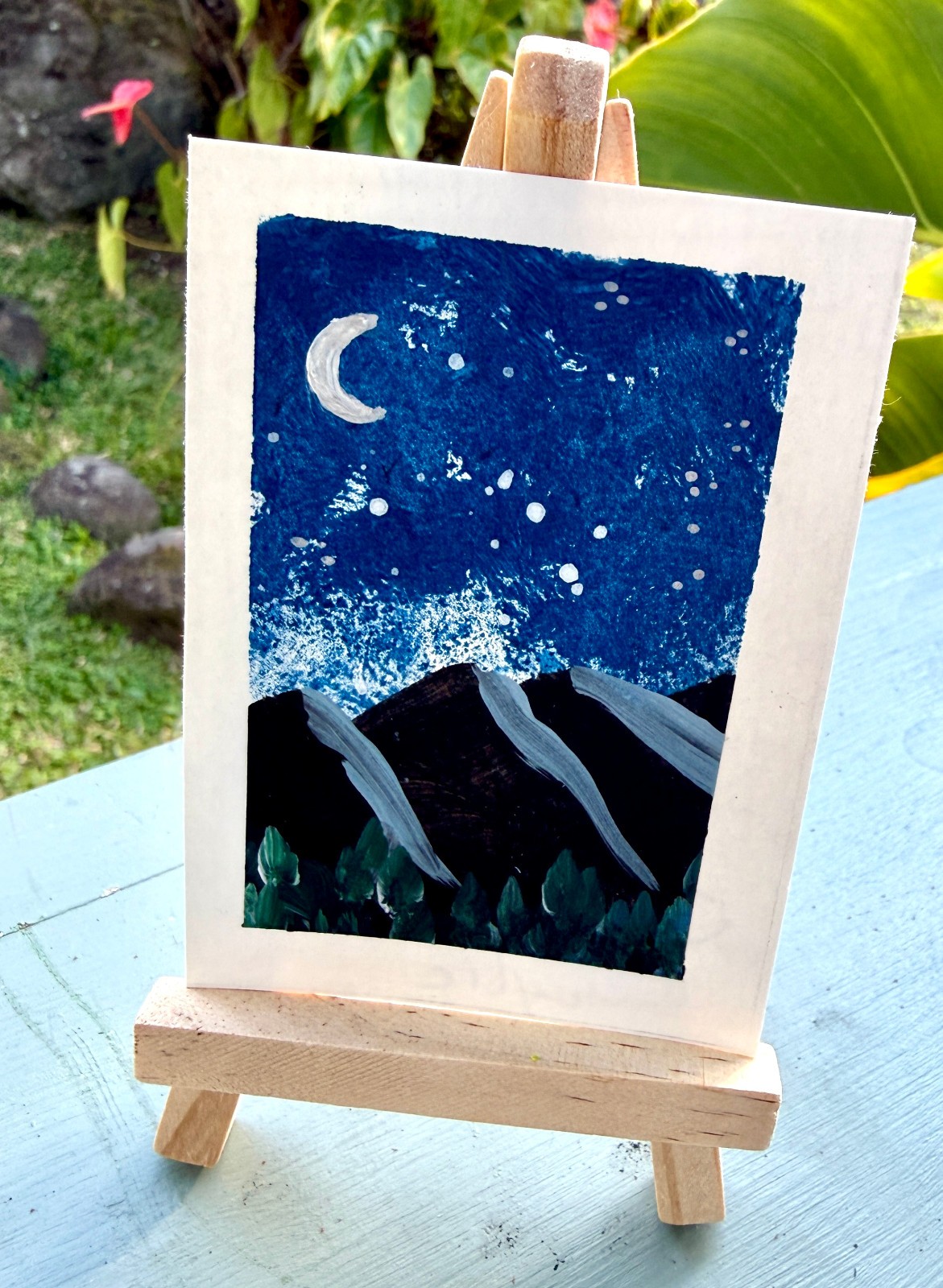 ACEO/ATC Original Landscape Acrylic Mini Handpainted Signed \
