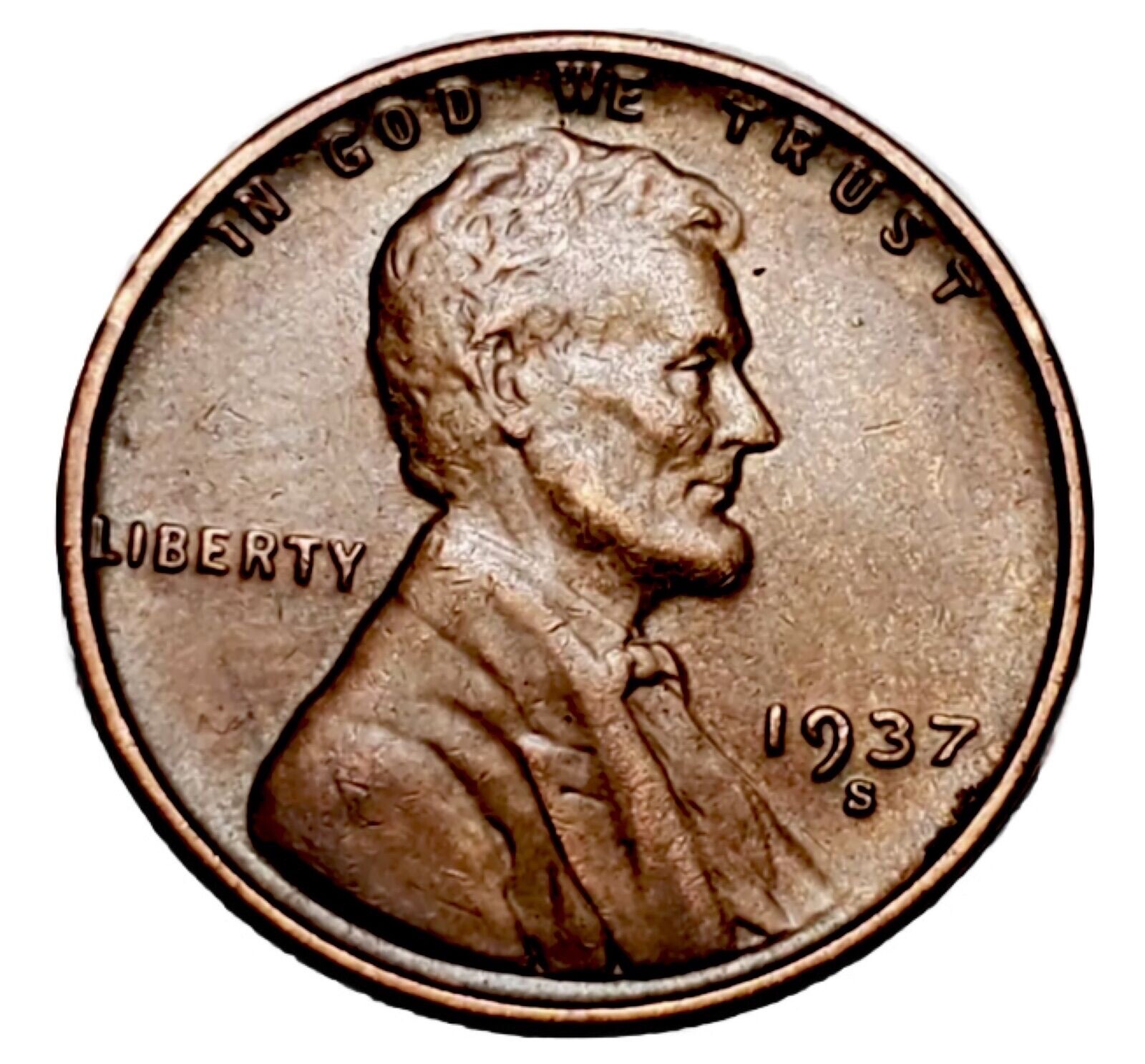 1937-S Lincoln Wheat Cent “Best Value On eBay “ FAST 