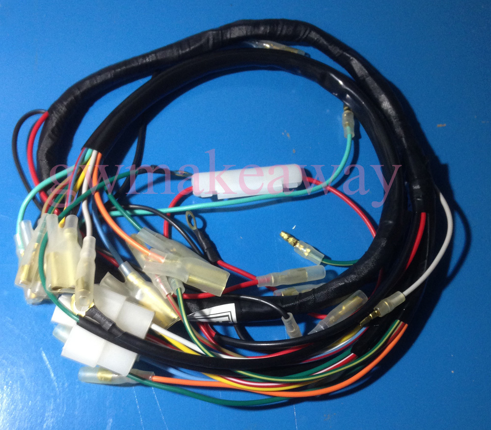 WIRE HARNESS Wiring Fits HONDA CB100 CL100 CB125S CL125S New WIRE HARNESS Wiring Fits HONDA CB100 CL100 CB125S CL125S New