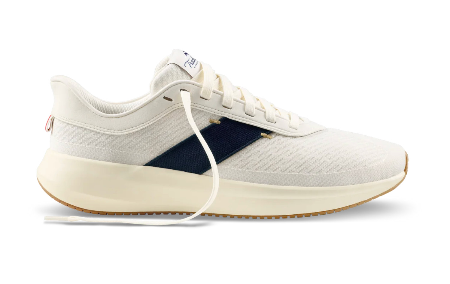 Tracksmith Elliot Runner Shoes US Men’s 10.5 Ivory/Navy Running Sneakers
