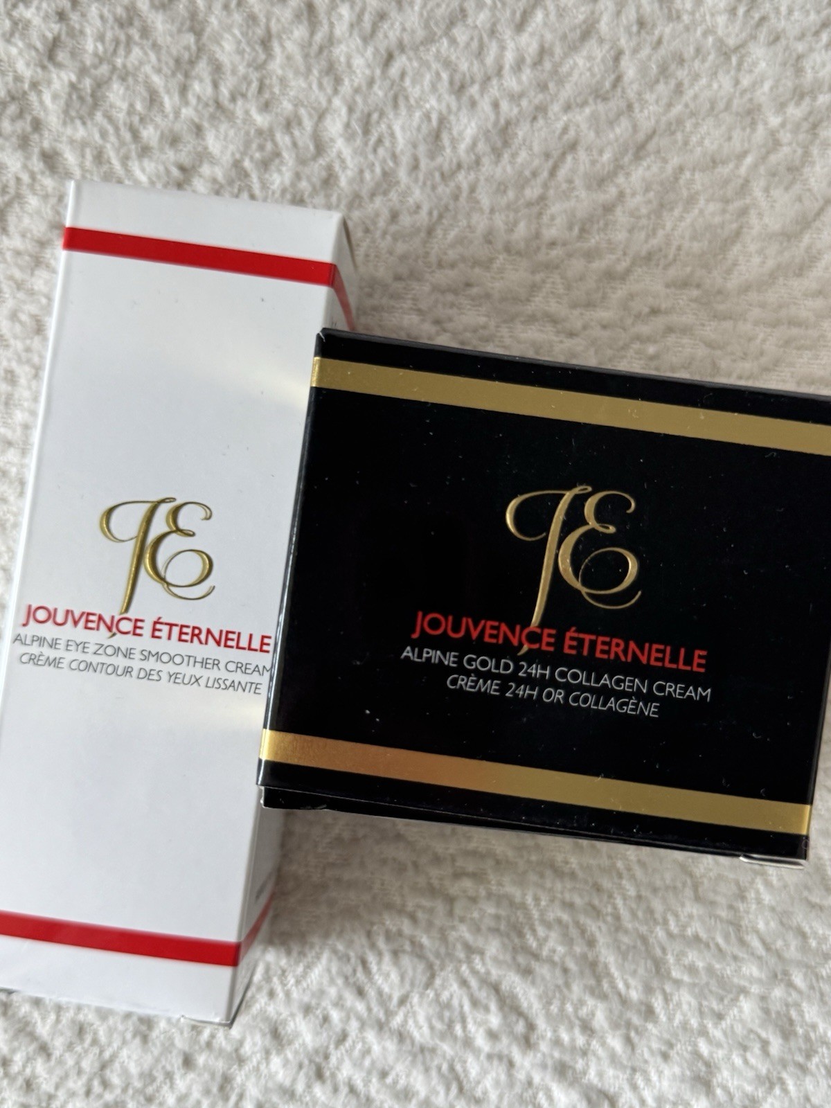 Jouvence Eternelle Swiss Skincare Set Alpine Gold Cream & Eye Cream
